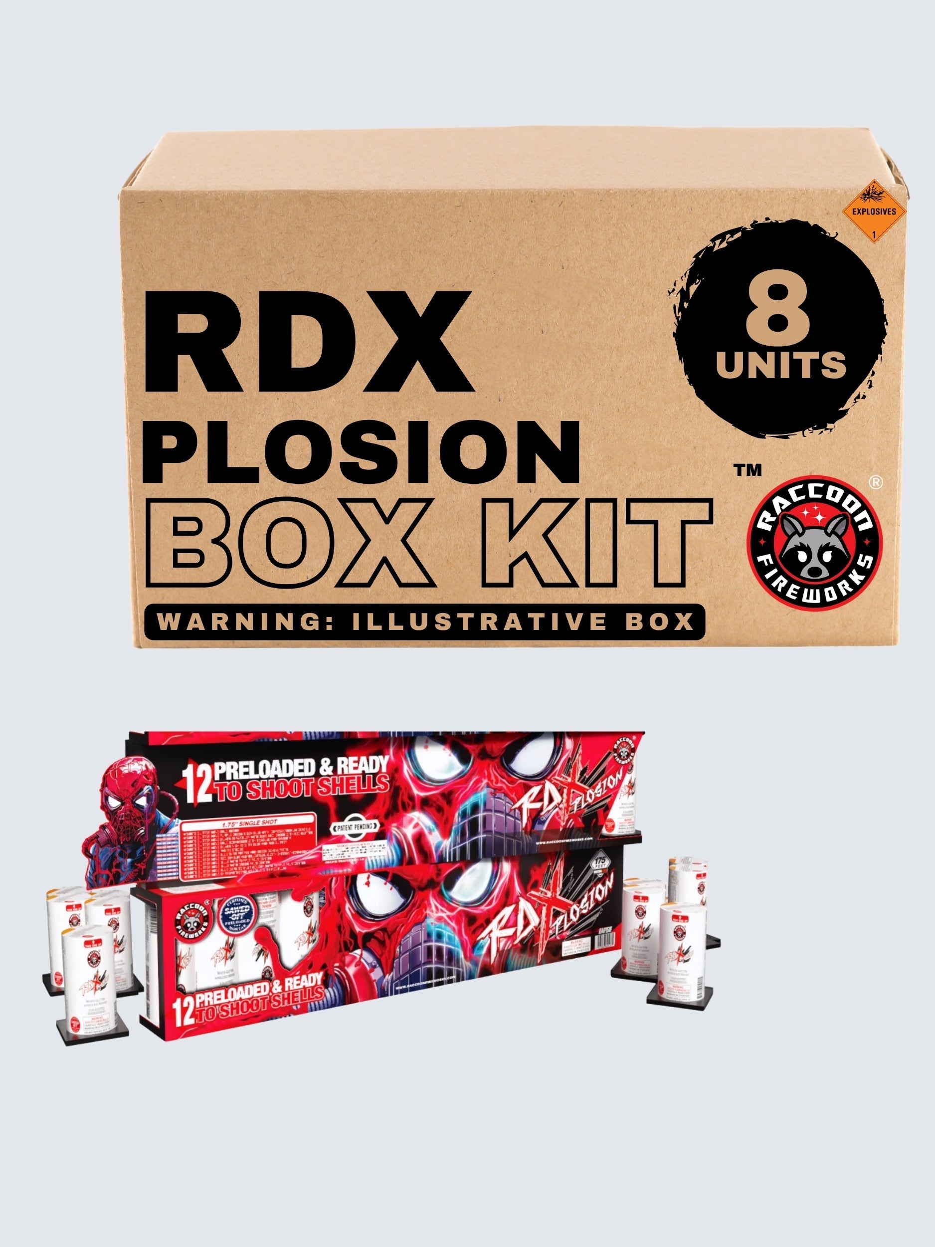 RDXplosion | Twelve Pack of Single Break Pre-Loaded Shell