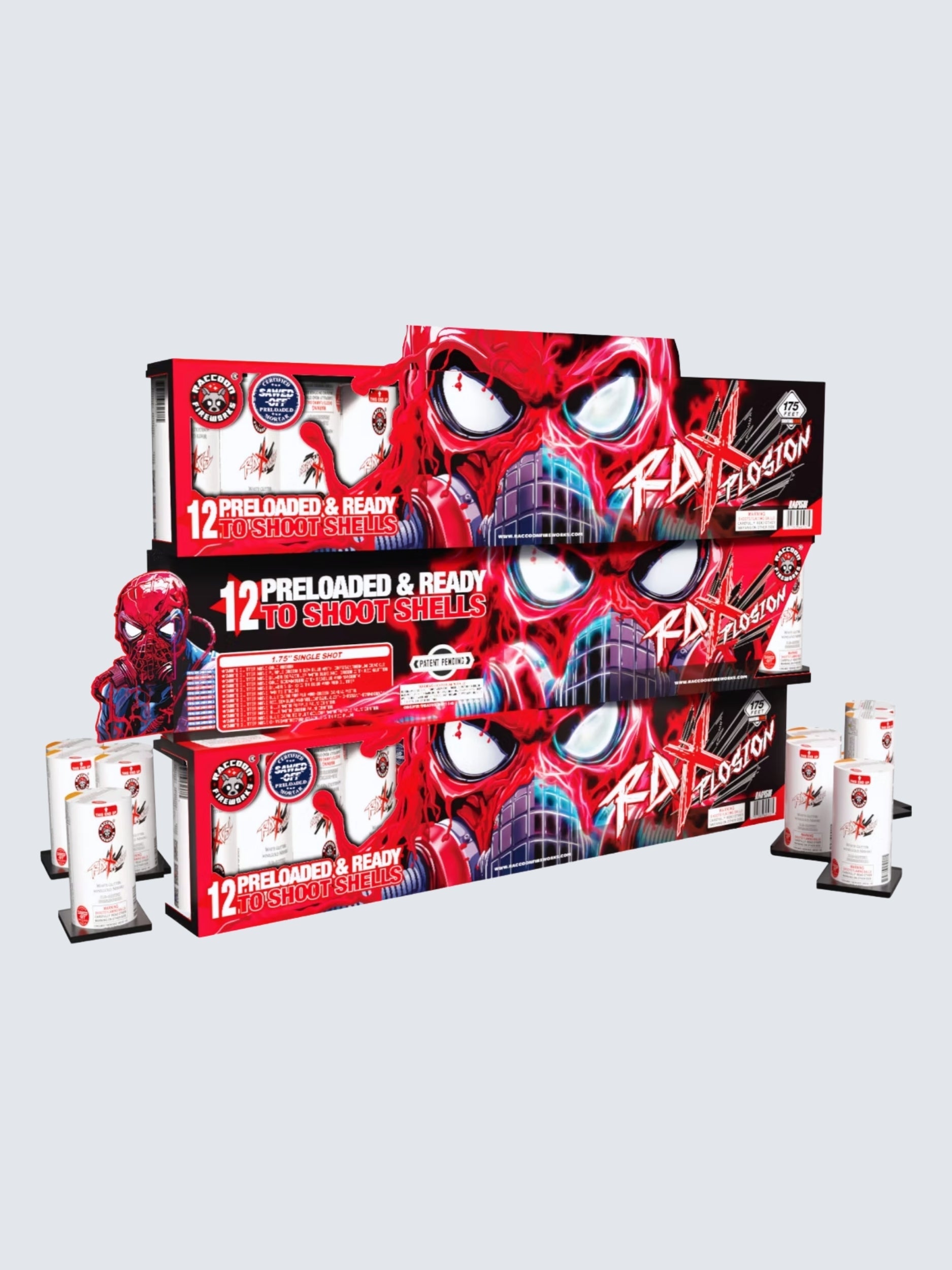 RDXplosion | Twelve Pack of Single Break Pre-Loaded Shell