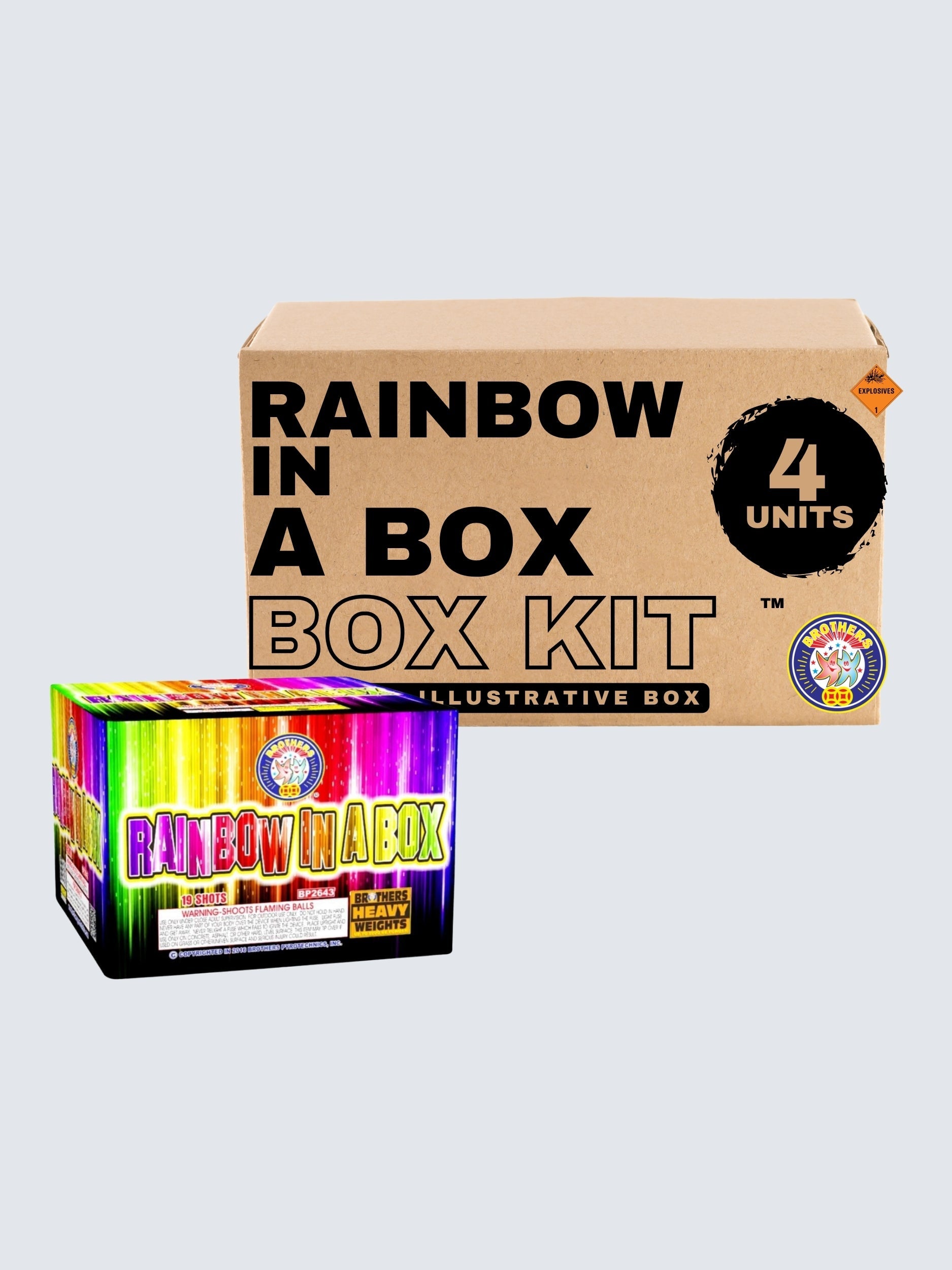 Rainbow In A Box | 19 Shot Aerial Repeater