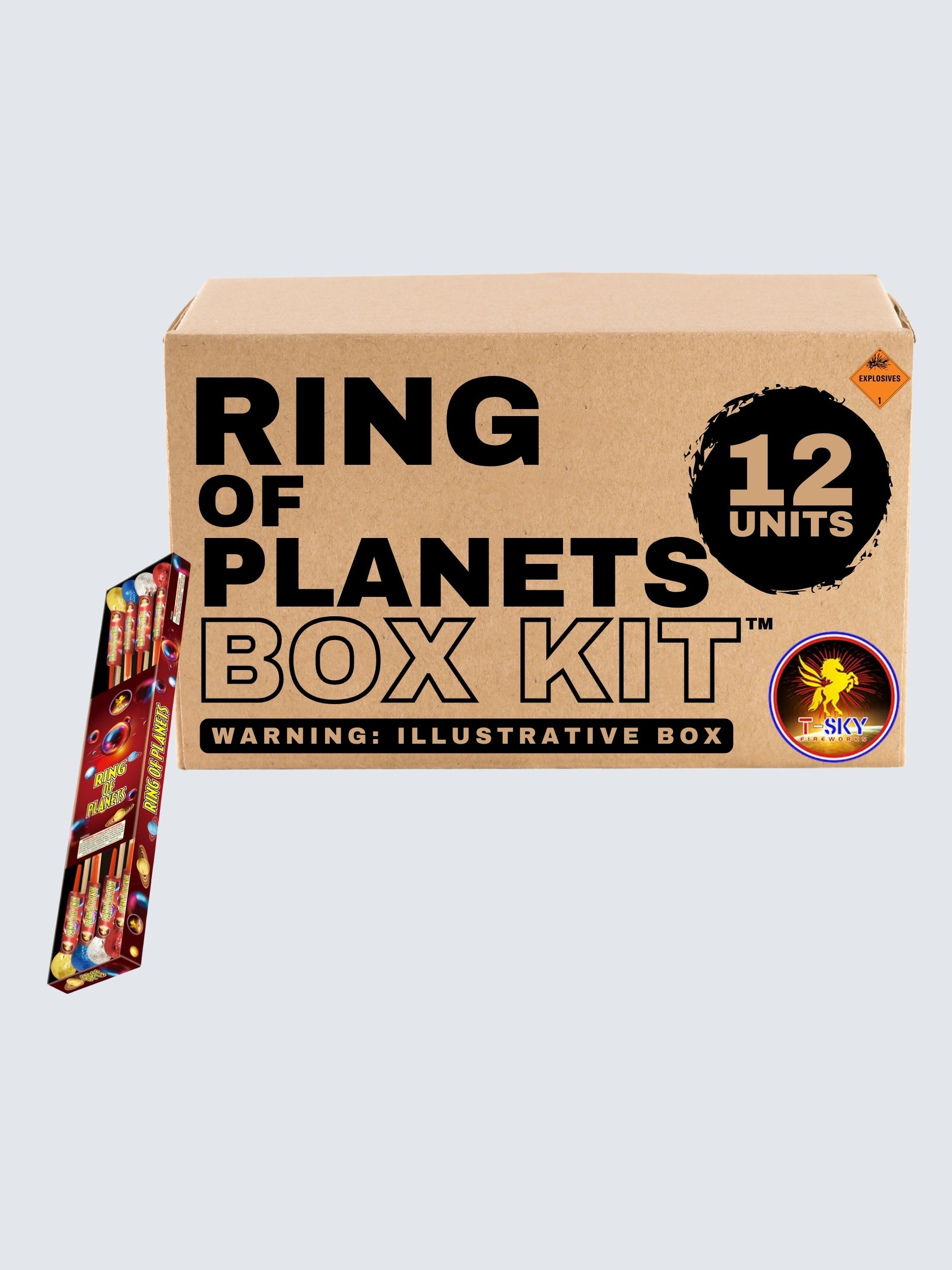 Ring of Planets | 27.75" Rocket Projectile