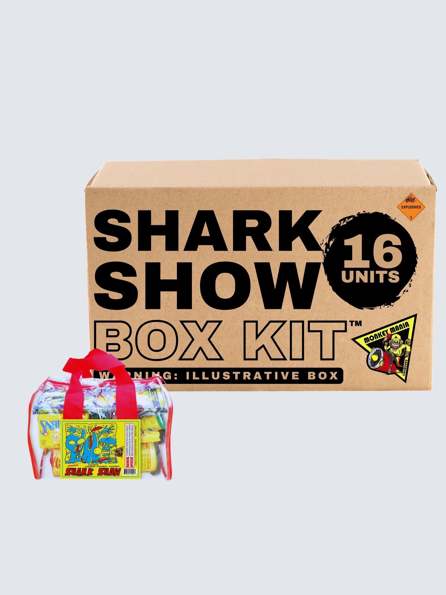 Shark Show | Safe & Sane Ground Variety Assortment