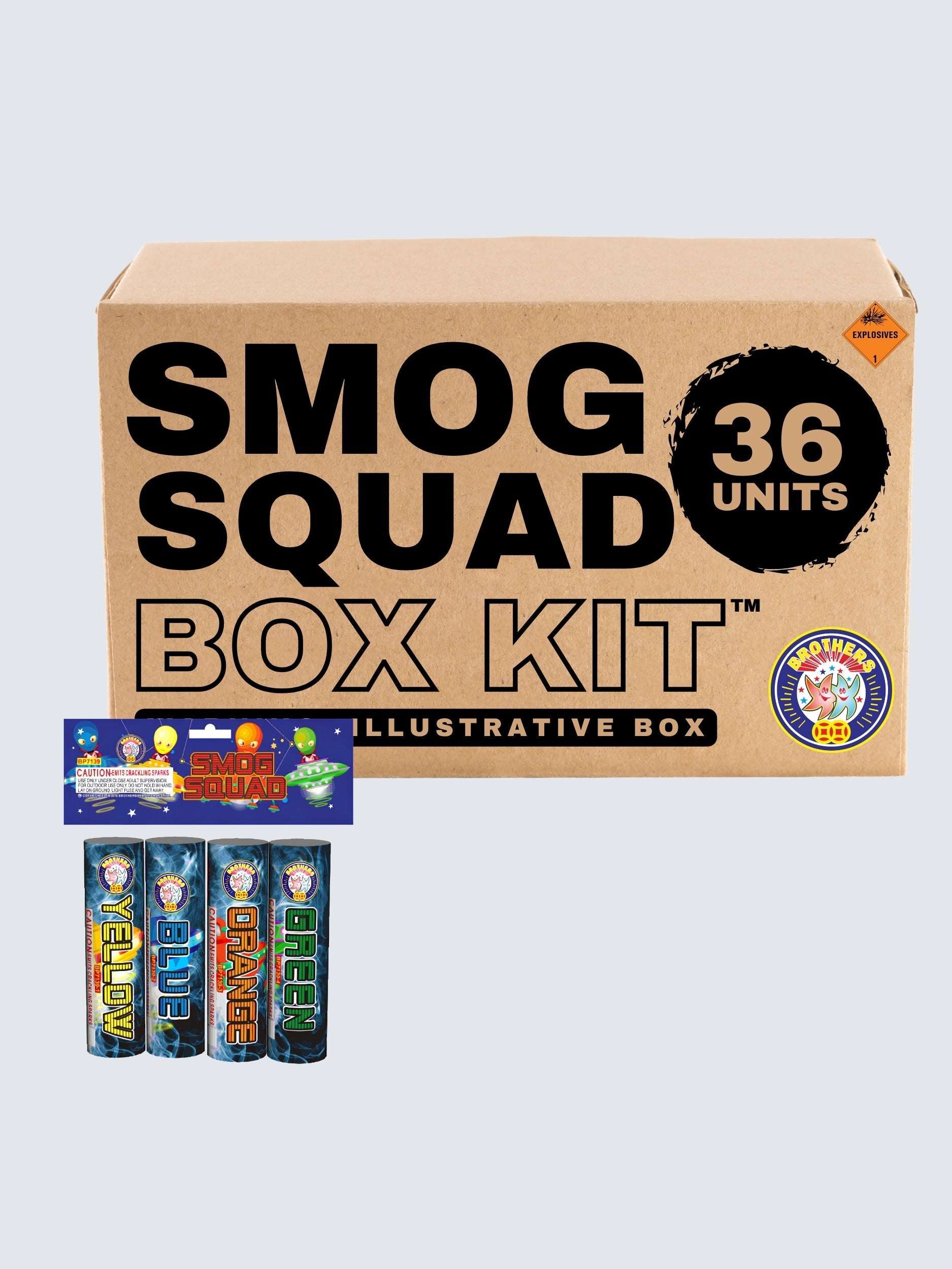 Smog Squad | Four Color Assorted Smoke Gadget