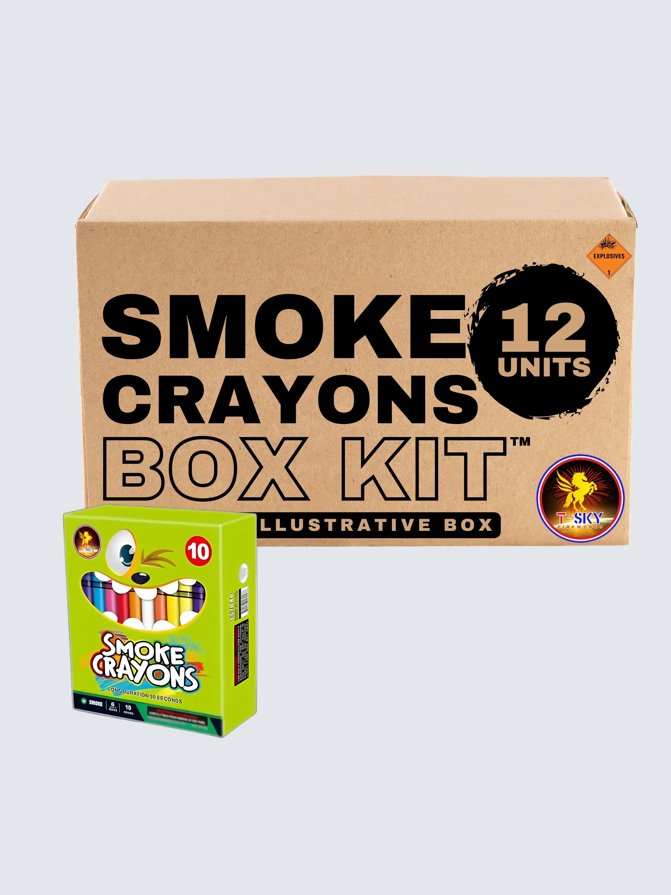 Smoke Crayons | Daytime Color Assorted Smoke Gadget