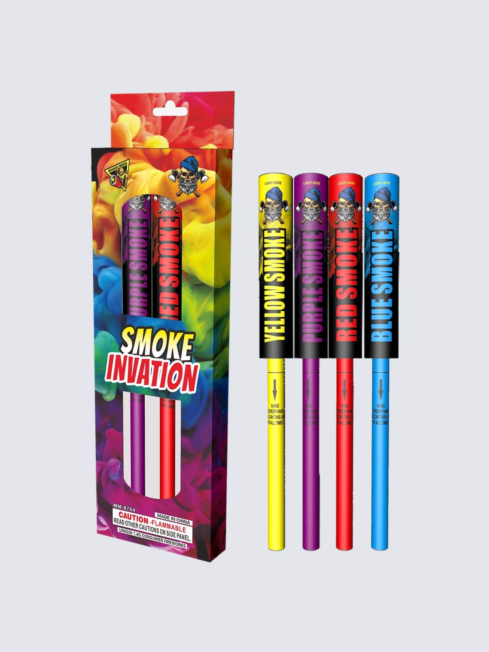 Smoke Invasion | Four Color Assorted Smoke Gadget