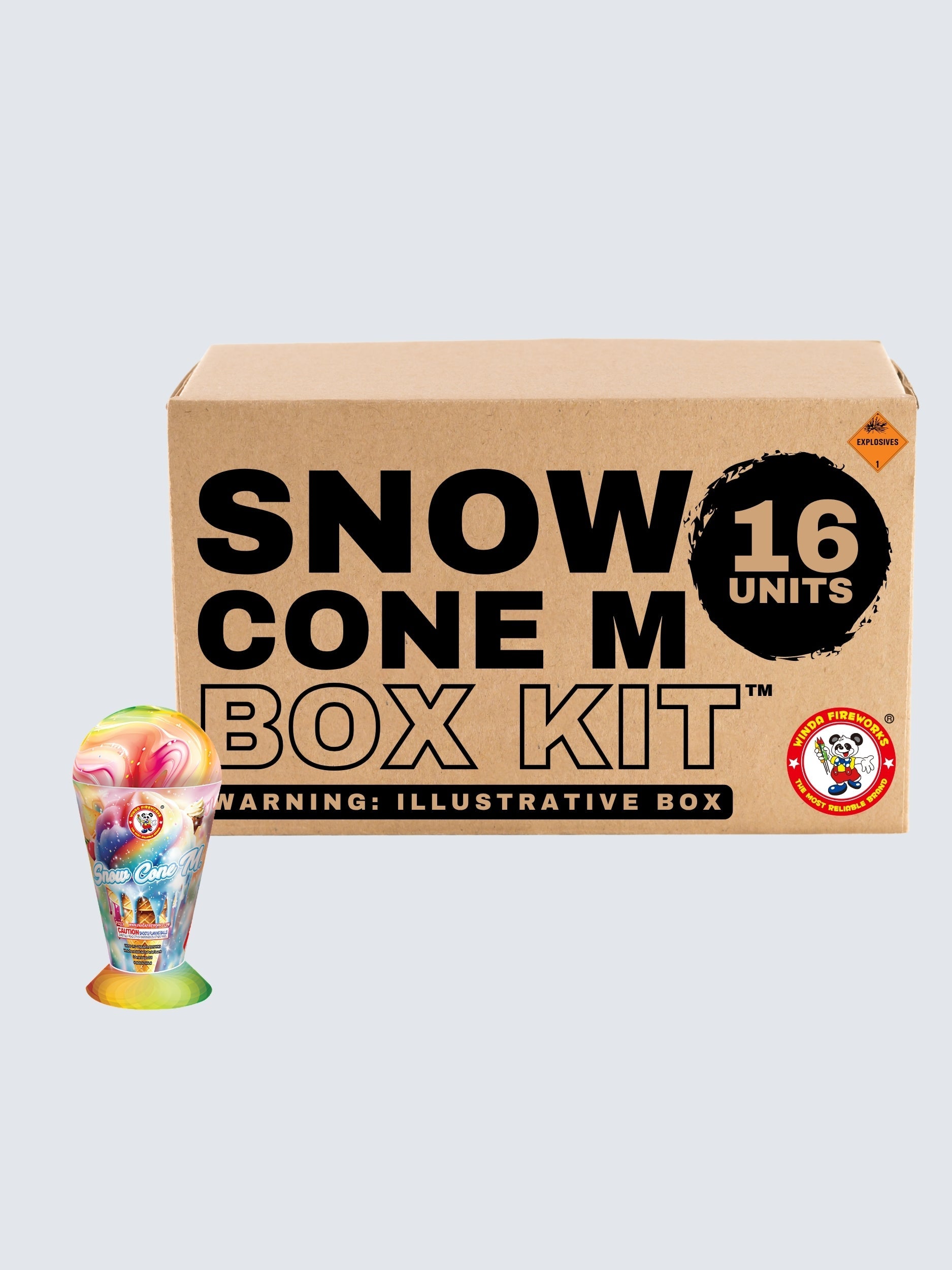 Snow Cone M | Large Shower Fountain Spurt™
