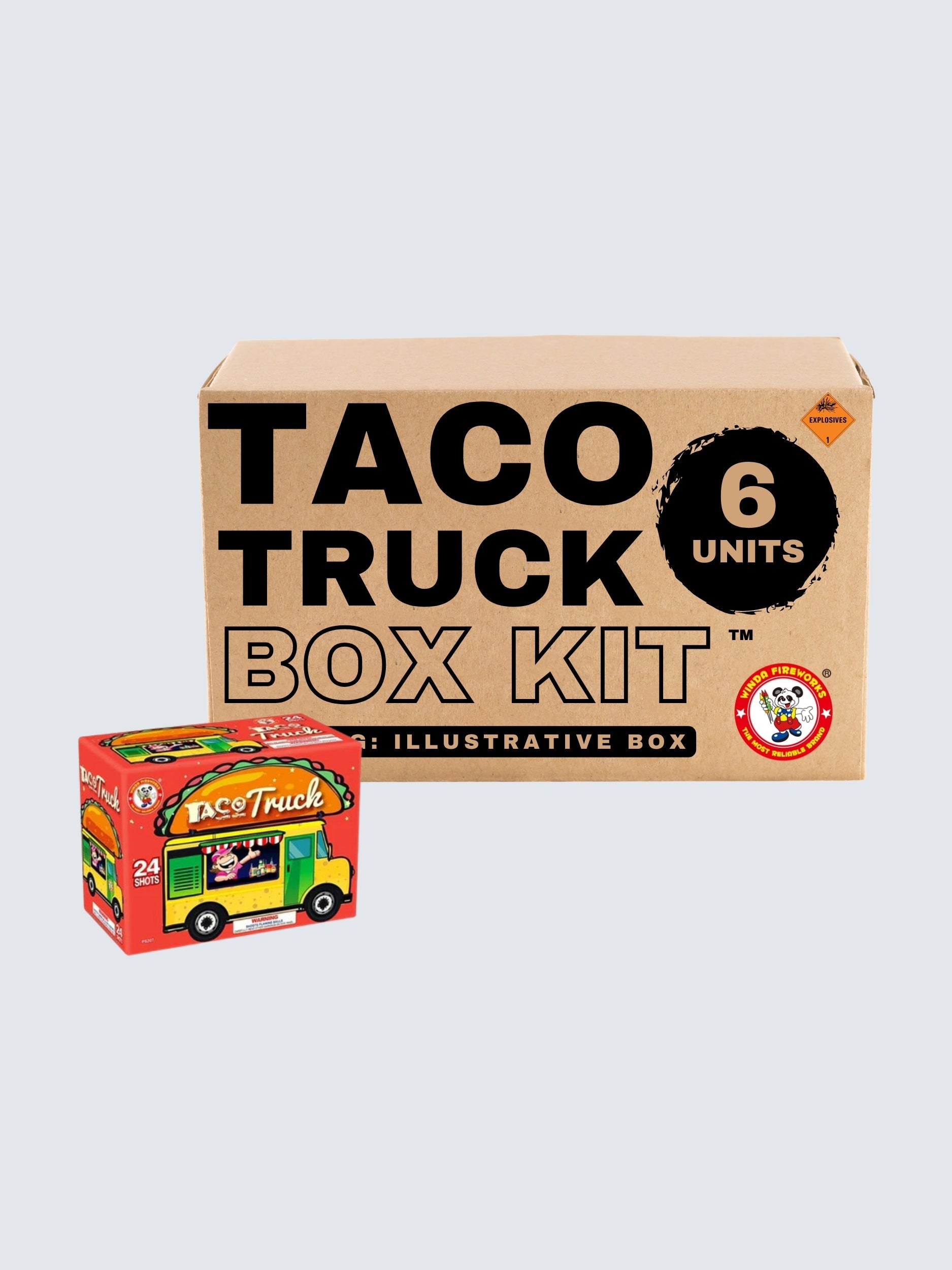 Taco Truck | 24 Shot Aerial Repeater