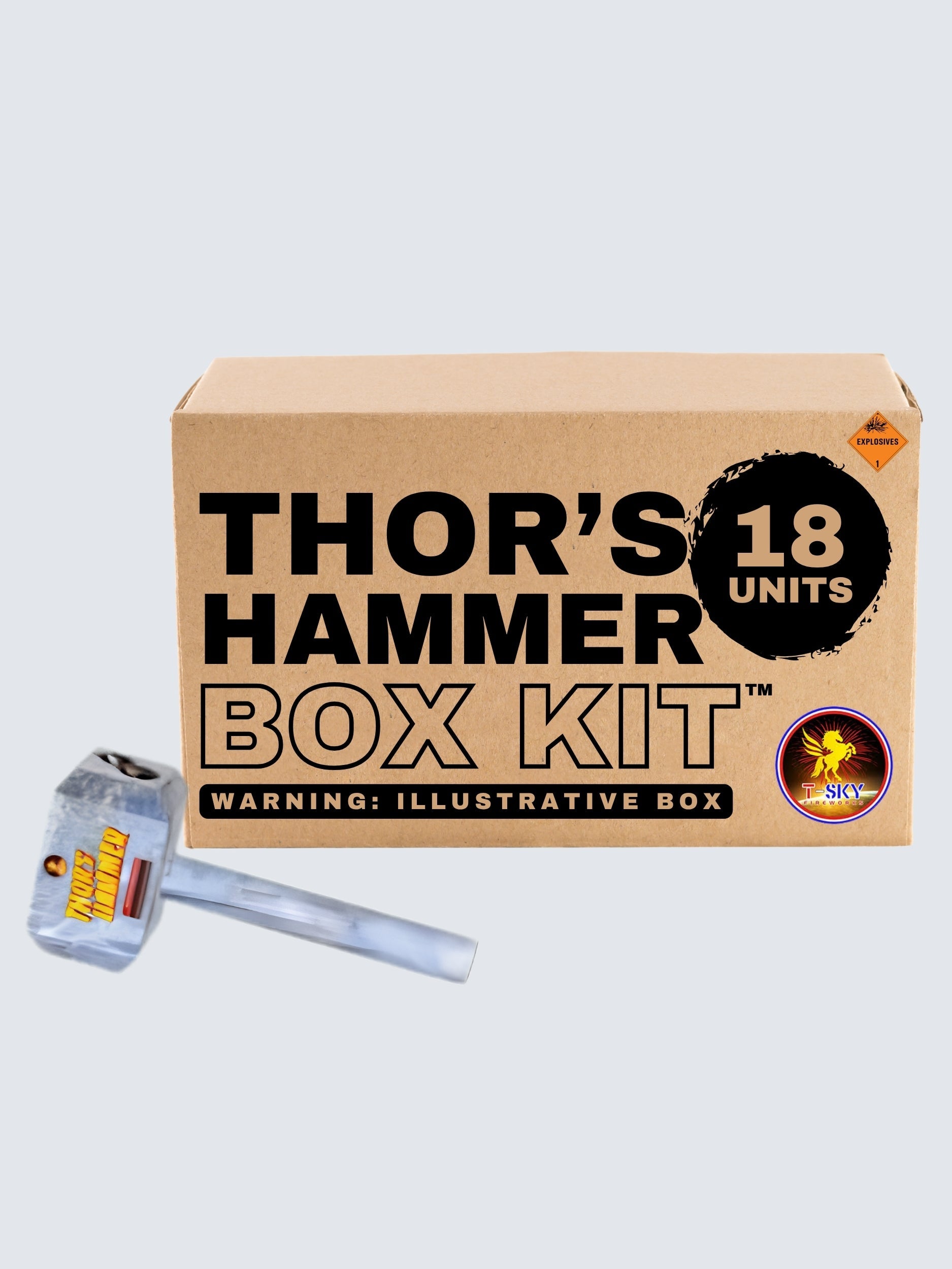 Thor's Hammer | X-tra Large™ Handheld Novelty Fountain Spurt™