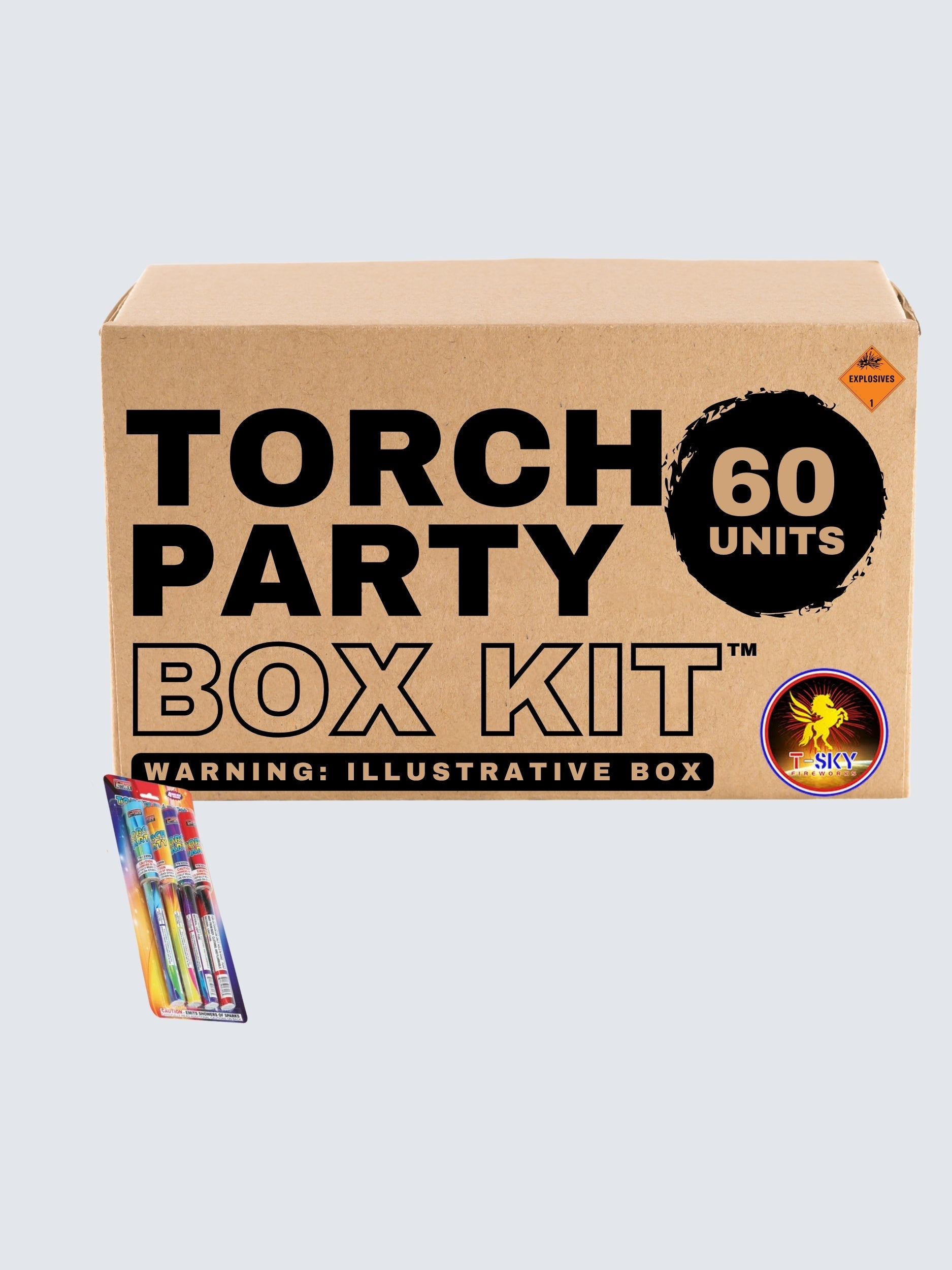 Torch Party | Standard Handheld Novelty Fountain Spurt™