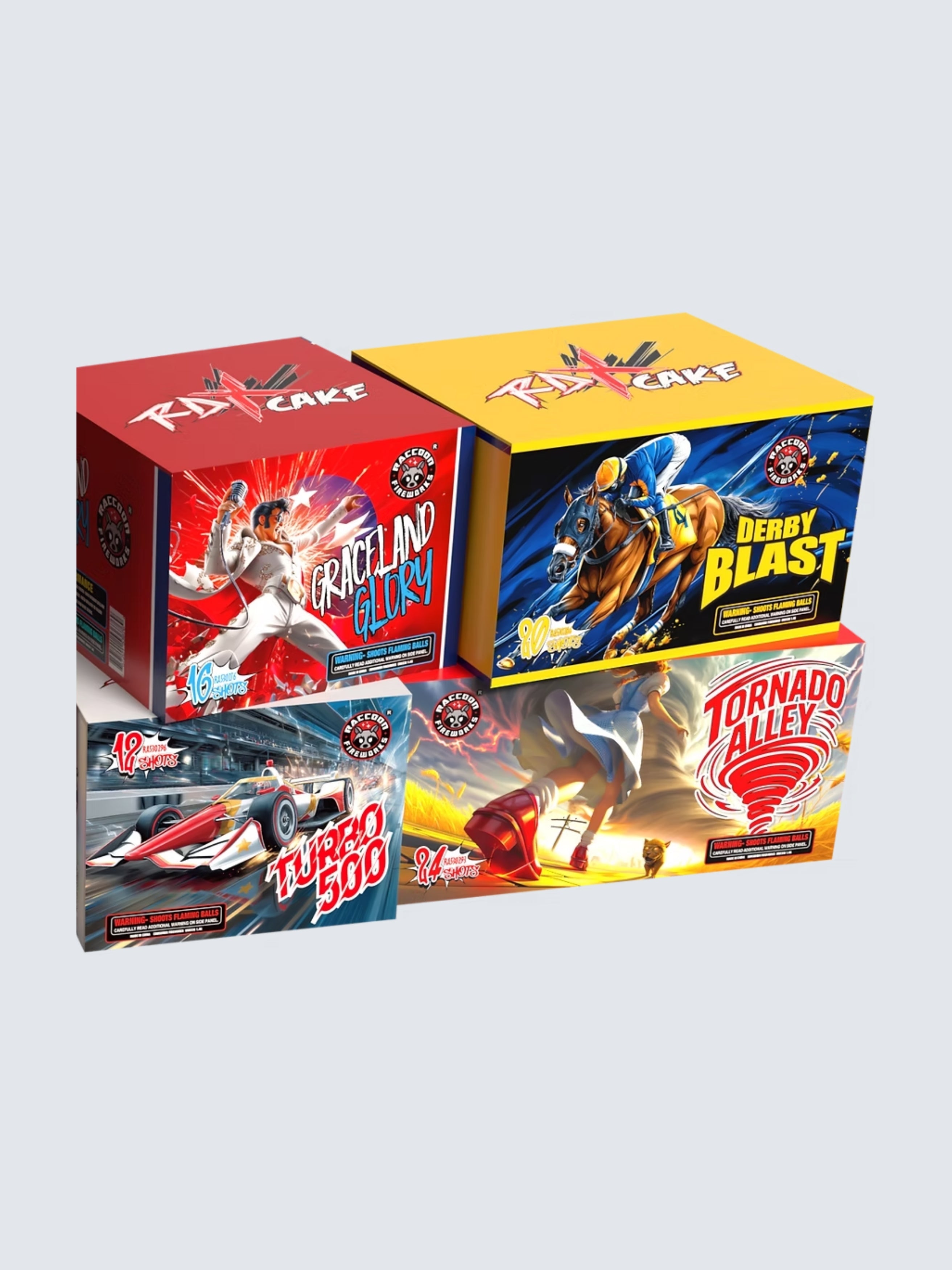 Turbo Storm | 144 Shot Aerial Repeater Box Kit™