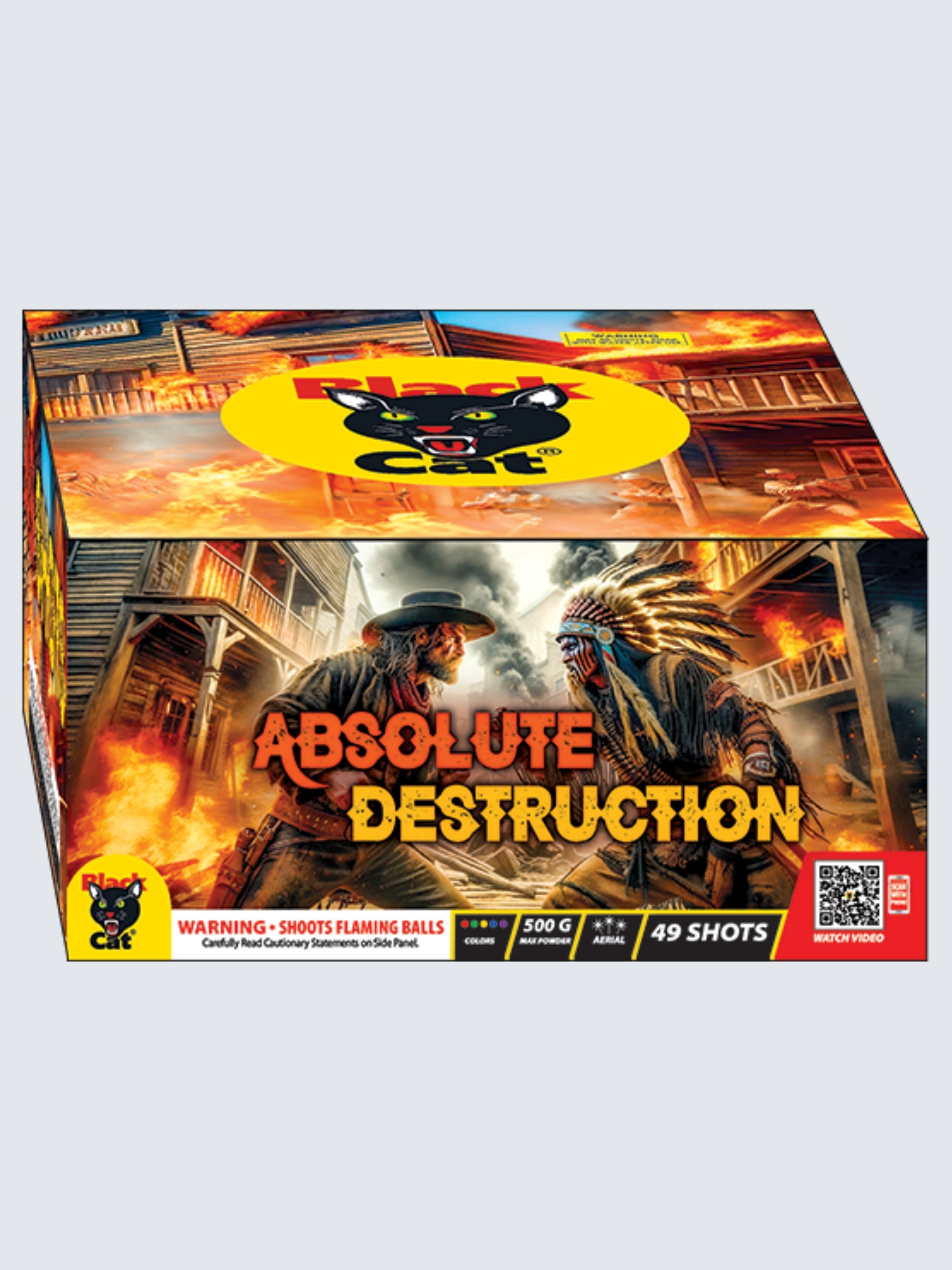 Wild Wild West | 196 Shot Aerial Repeater Box Kit™