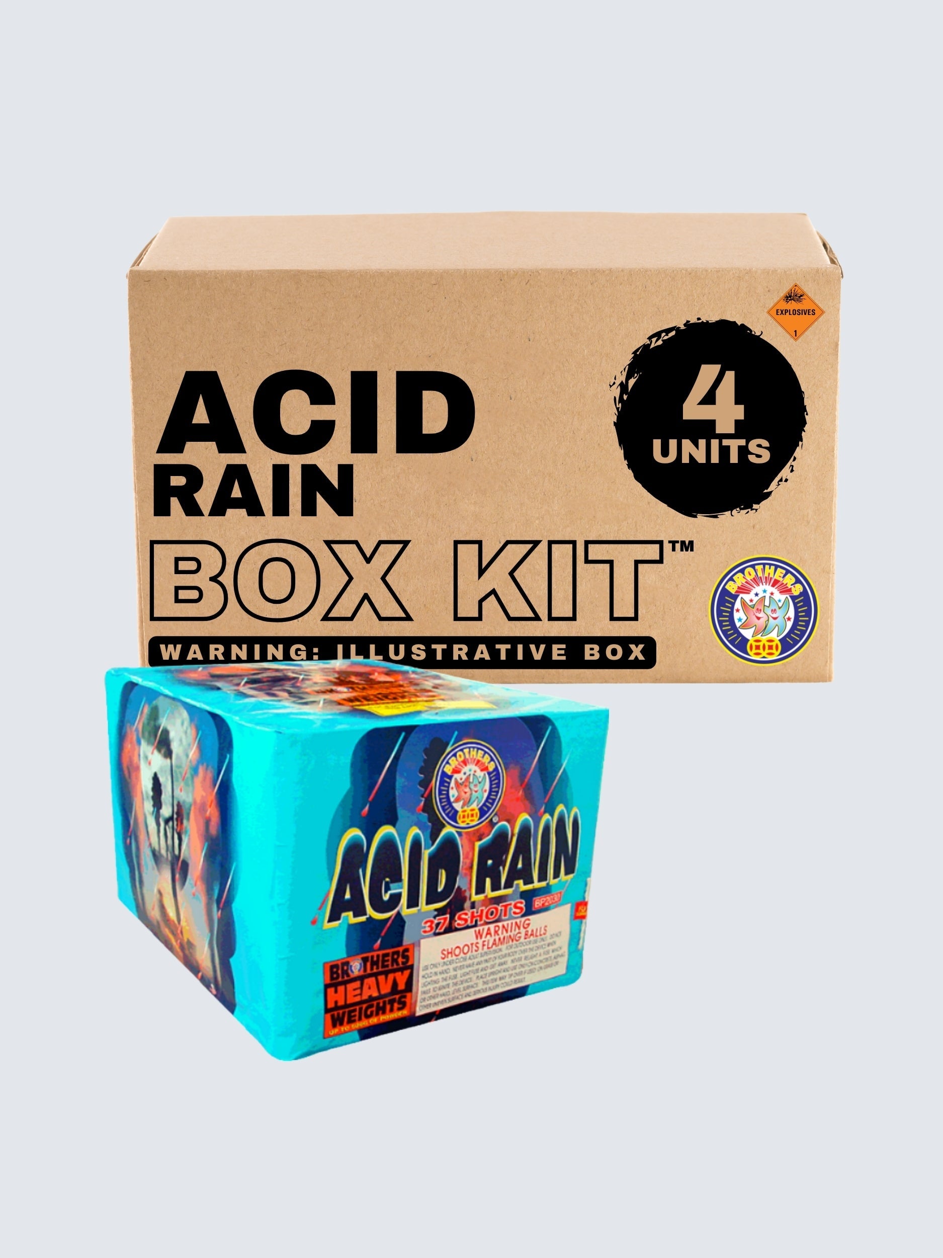 Acid Rain | 37 Shot Aerial Repeater by Brothers Pyrotechnics -Shop Online for X-tra Large Cake™ at Elite Fireworks!