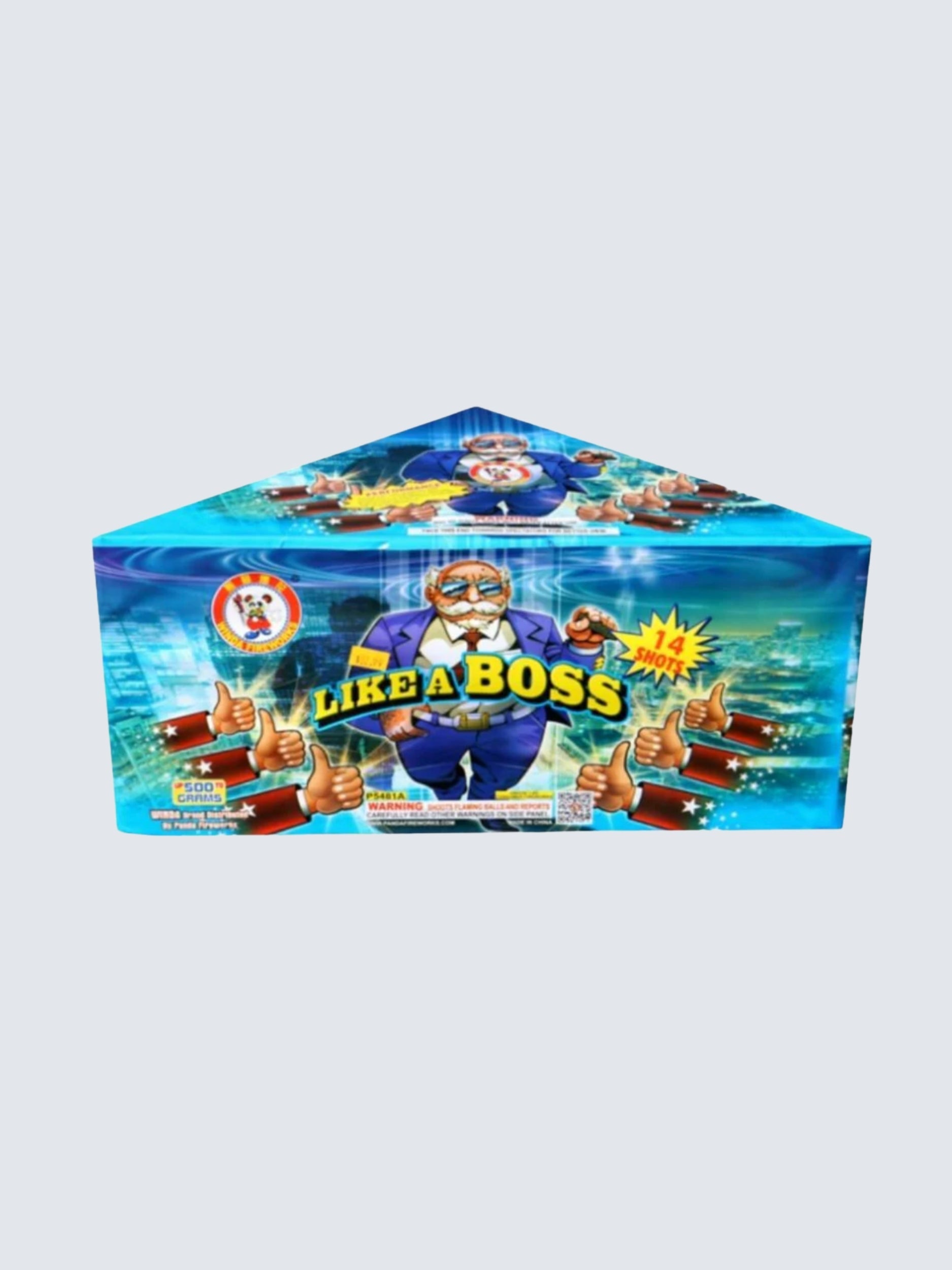 Amped Up! | 56 Shot Box Kit™ - Like a Boss - Like a Champ - Like a Hero - Like a Star by Winda Fireworks -Shop Online for X-tra Large Cake™ at Elite Fireworks!