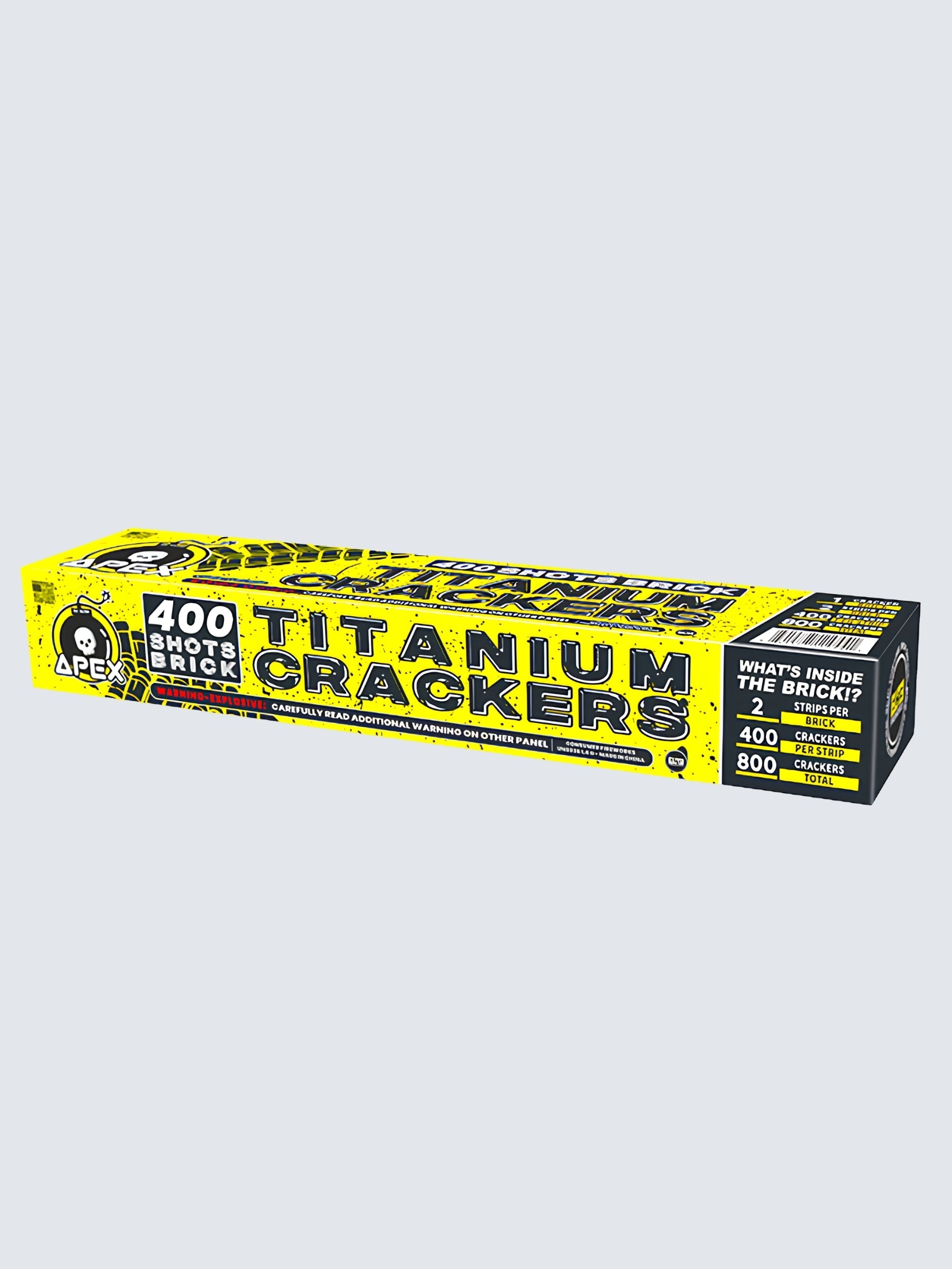 Apex Titanium Crackers™ | 400 Shot Noisemaker by Apex by Elite!™ -Shop Online for Standard Titanium Cracker at Elite Fireworks!