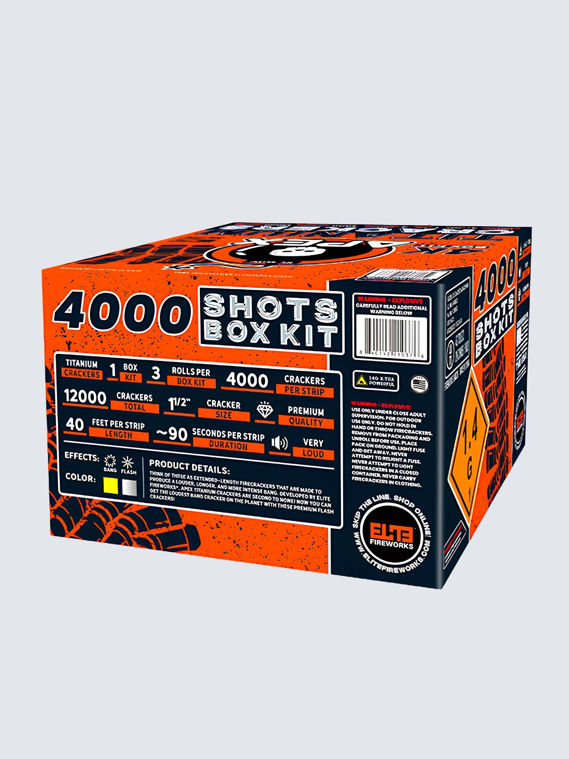 Apex Titanium Crackers™ | 4000 Shot Noisemaker by Apex by Elite!™ -Shop Online for X-tra Large Titanium Cracker™ at Elite Fireworks!