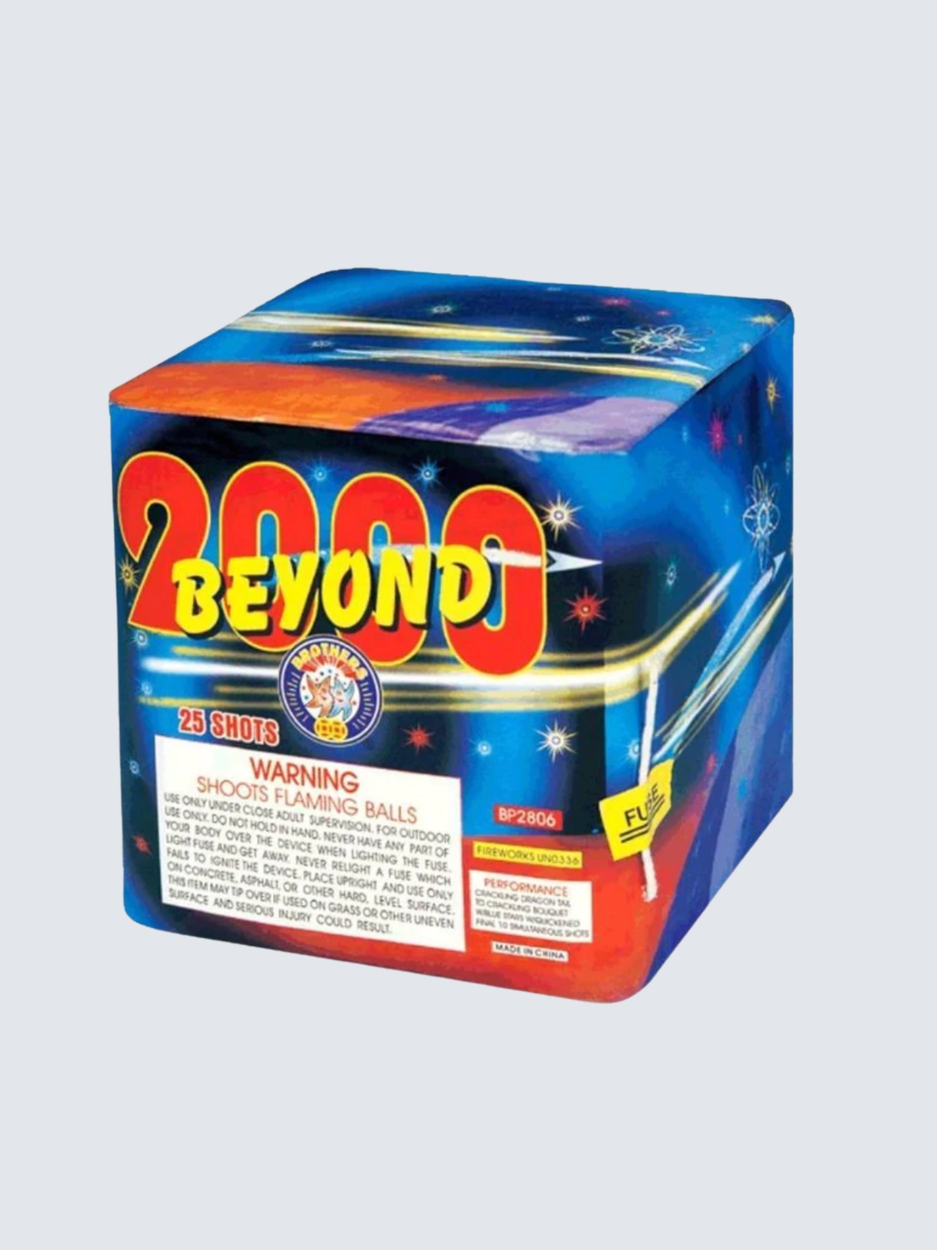 Beyond It All | 25 Shot Aerial Repeater by Brothers Pyrotechnics -Shop Online for Standard Cake at Elite Fireworks!