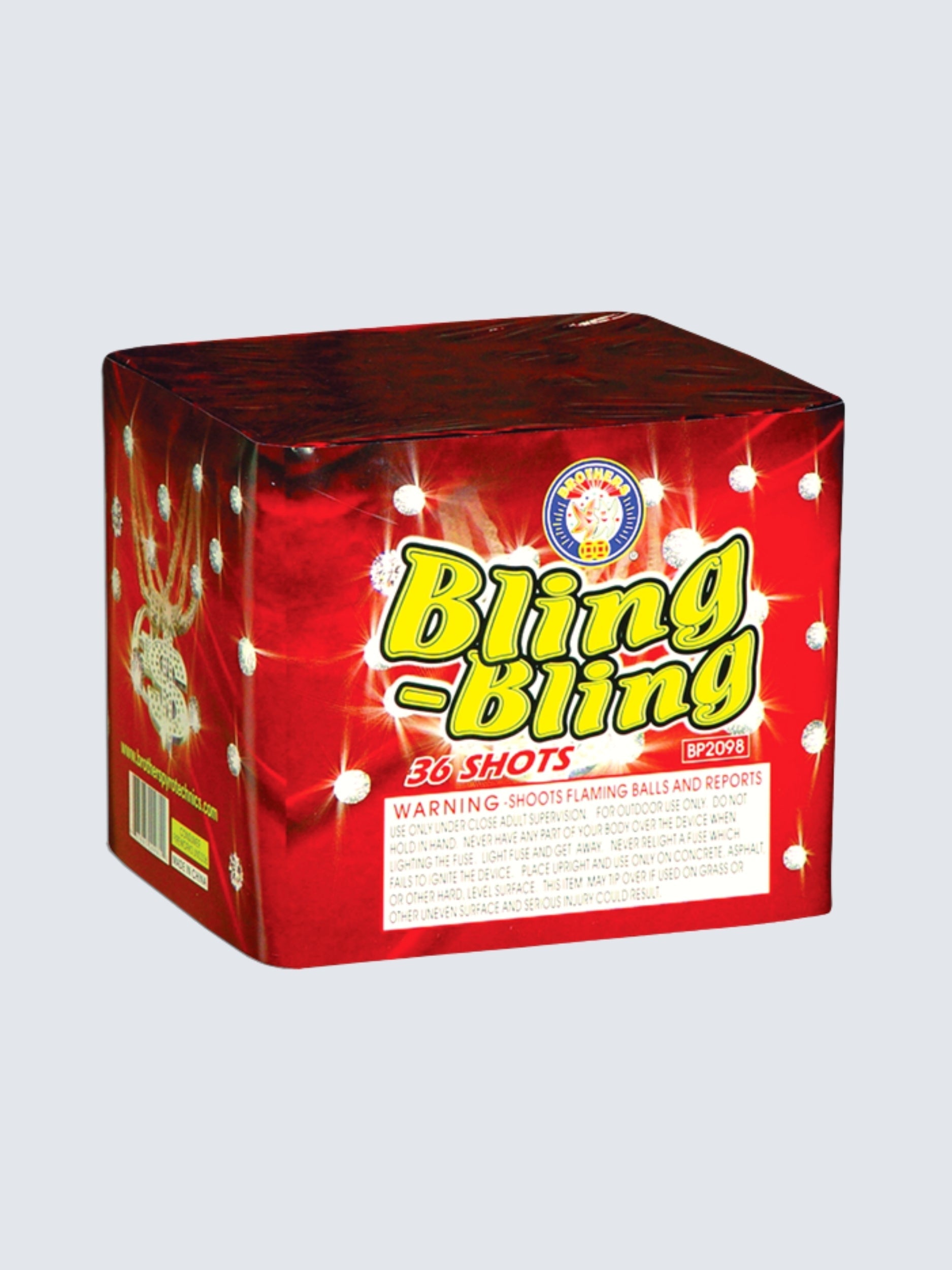 Bling-Bling | 36 Shot Aerial Repeater by Brothers Pyrotechnics -Shop Online for Standard Cake at Elite Fireworks!