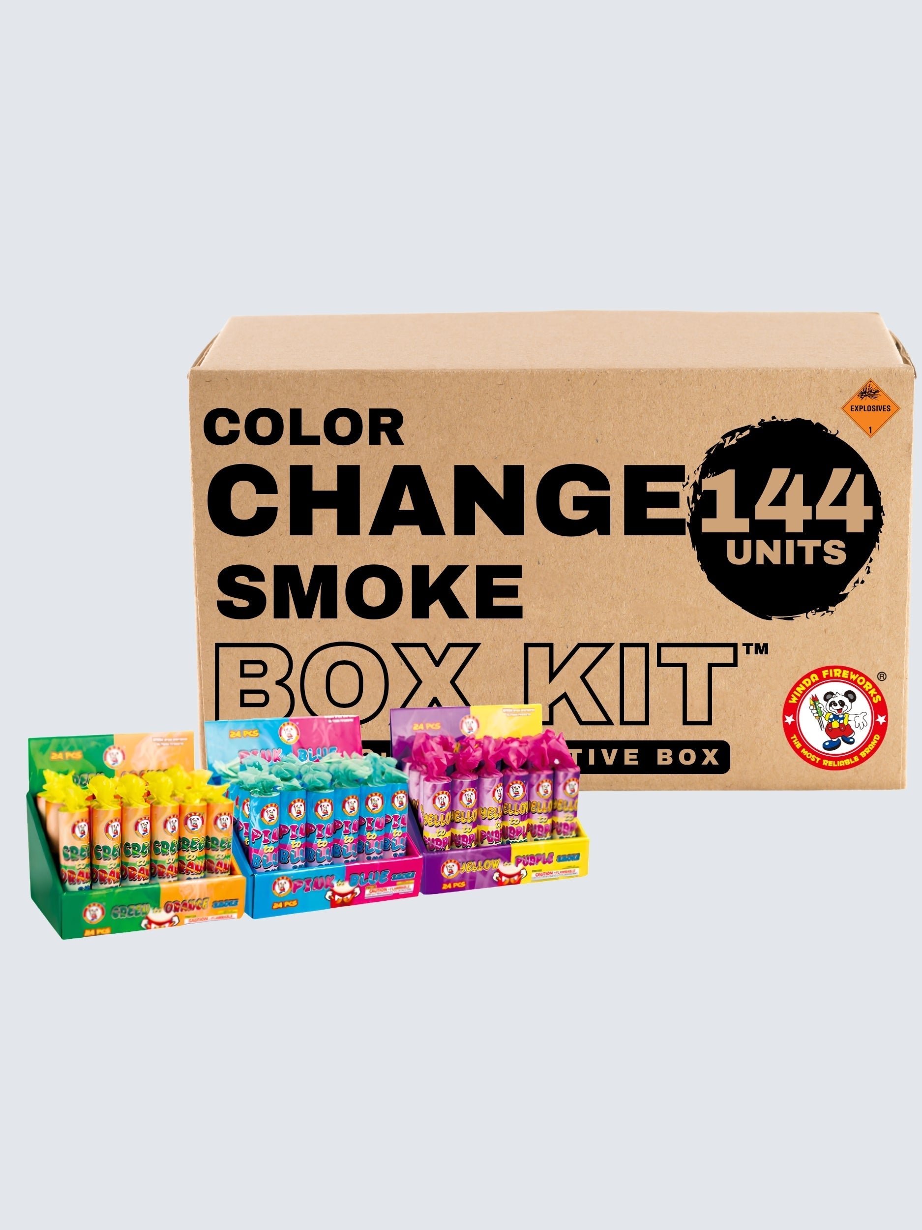 Color Change Smoke | Multi-Color Change Smoke Gadget by Winda Fireworks -Shop Online for Large Smoke Tube at Elite Fireworks!