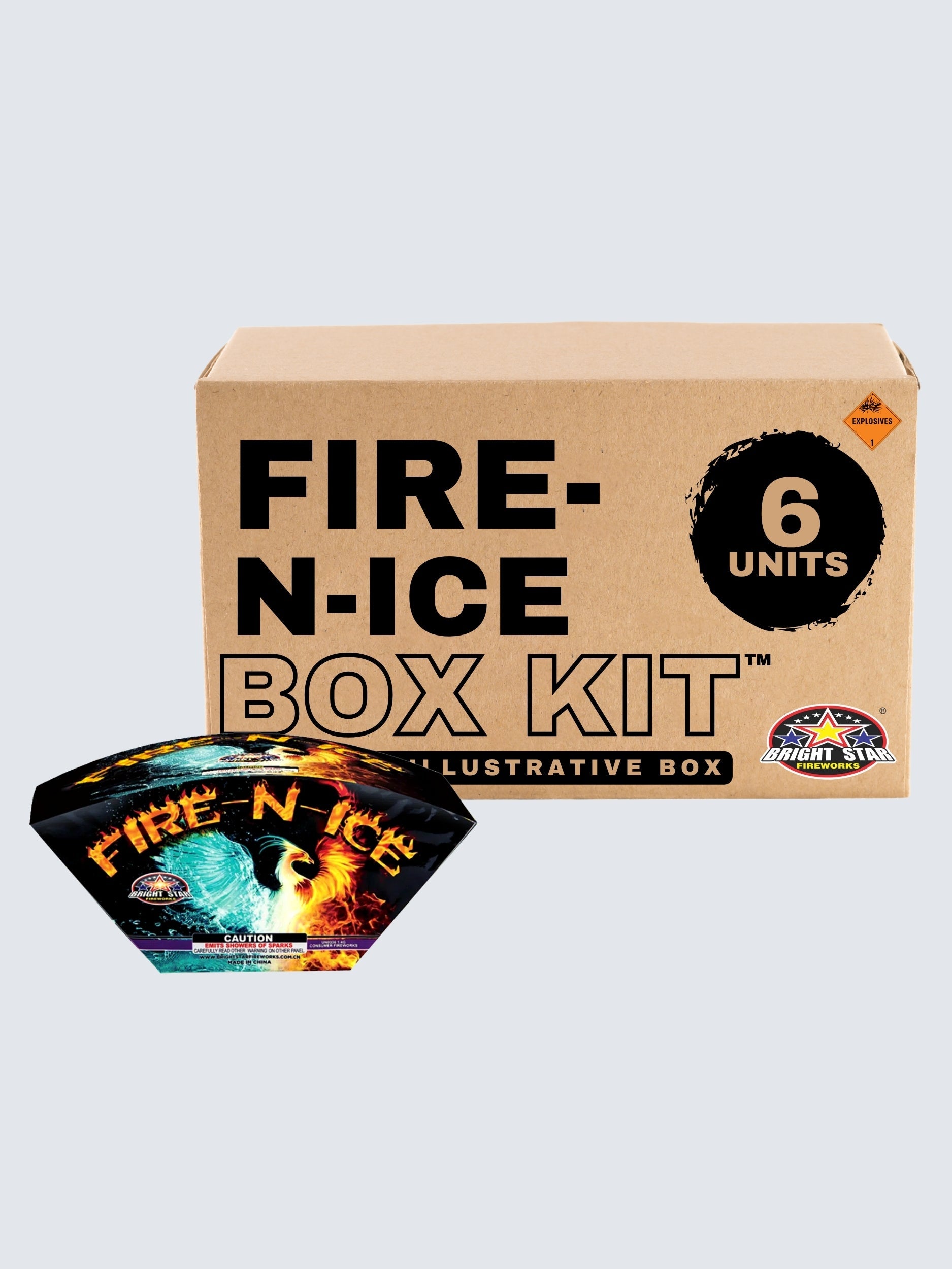 Fire-N-Ice | X-tra Large™ Shower Fountain Spur™ by Bright Star Fireworks -Shop Online for X-tra Large Fountain™ at Elite Fireworks!