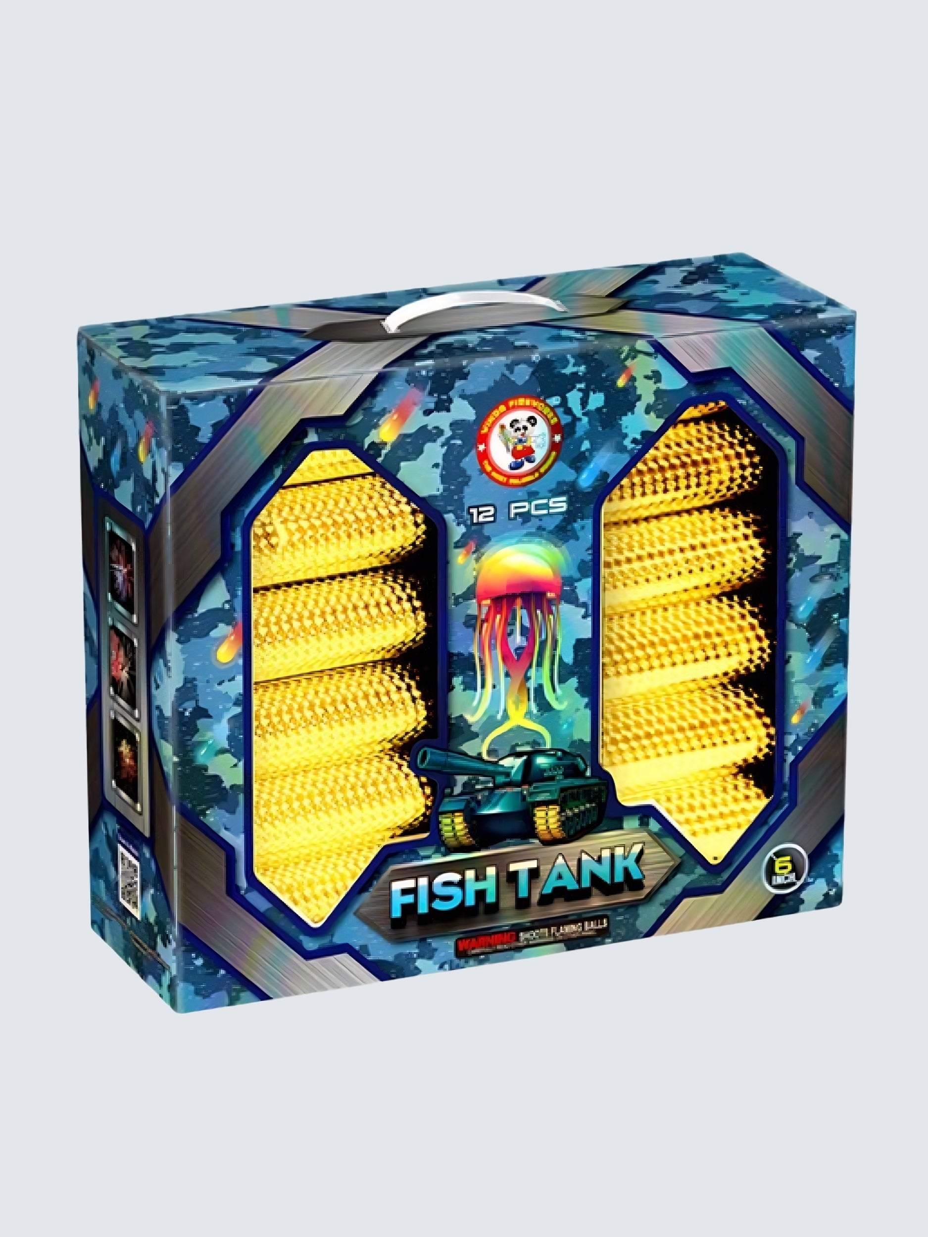 Fish Tank | 12 Break Artillery Shell by Winda Fireworks -Shop Online for XX-tra Large Canister Kit™ at Elite Fireworks!