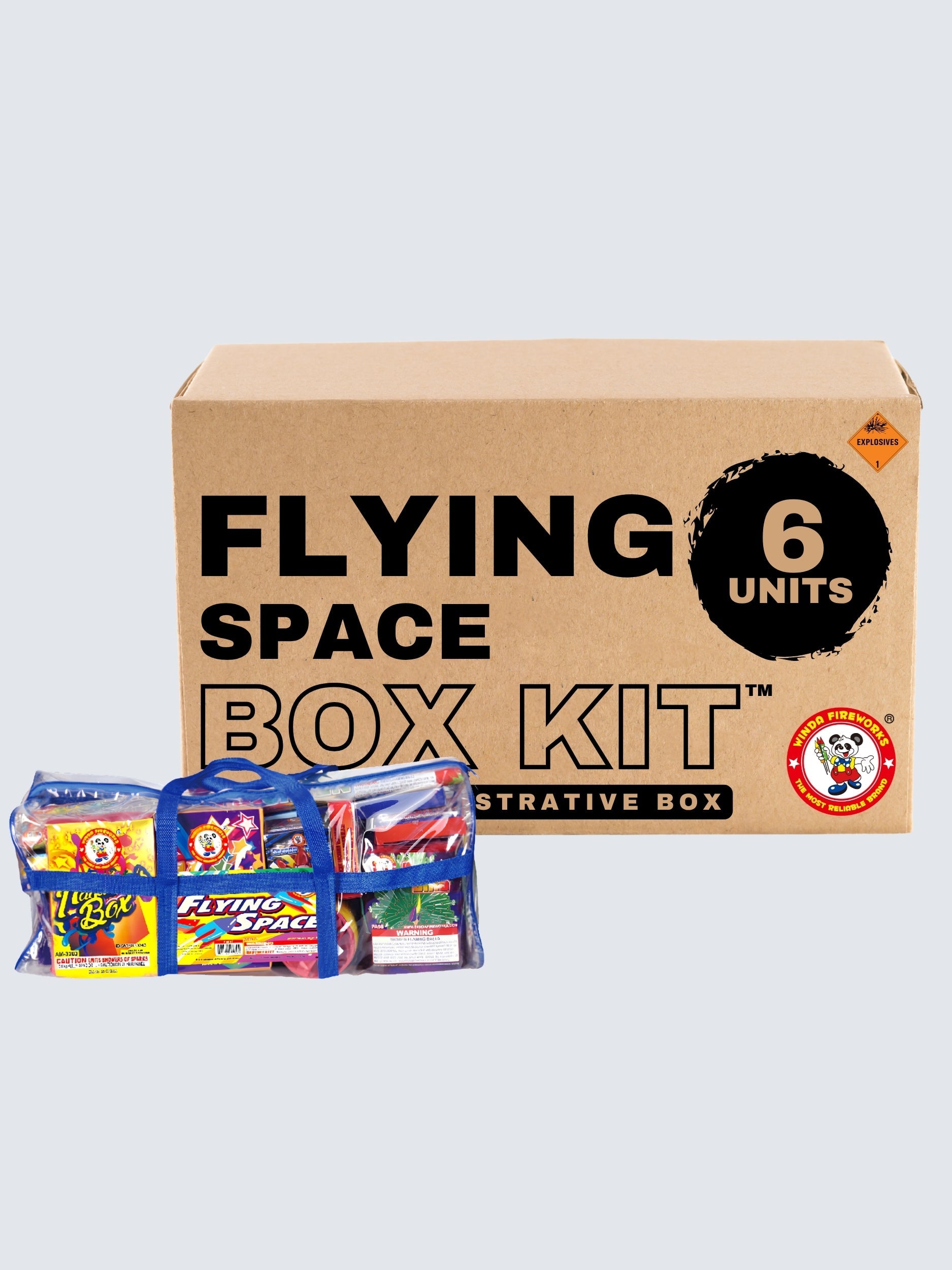 Flying Space | Aerial & Ground Mix Variety Assortment by Winda Fireworks -Shop Online for Standard Select Kit™ at Elite Fireworks!