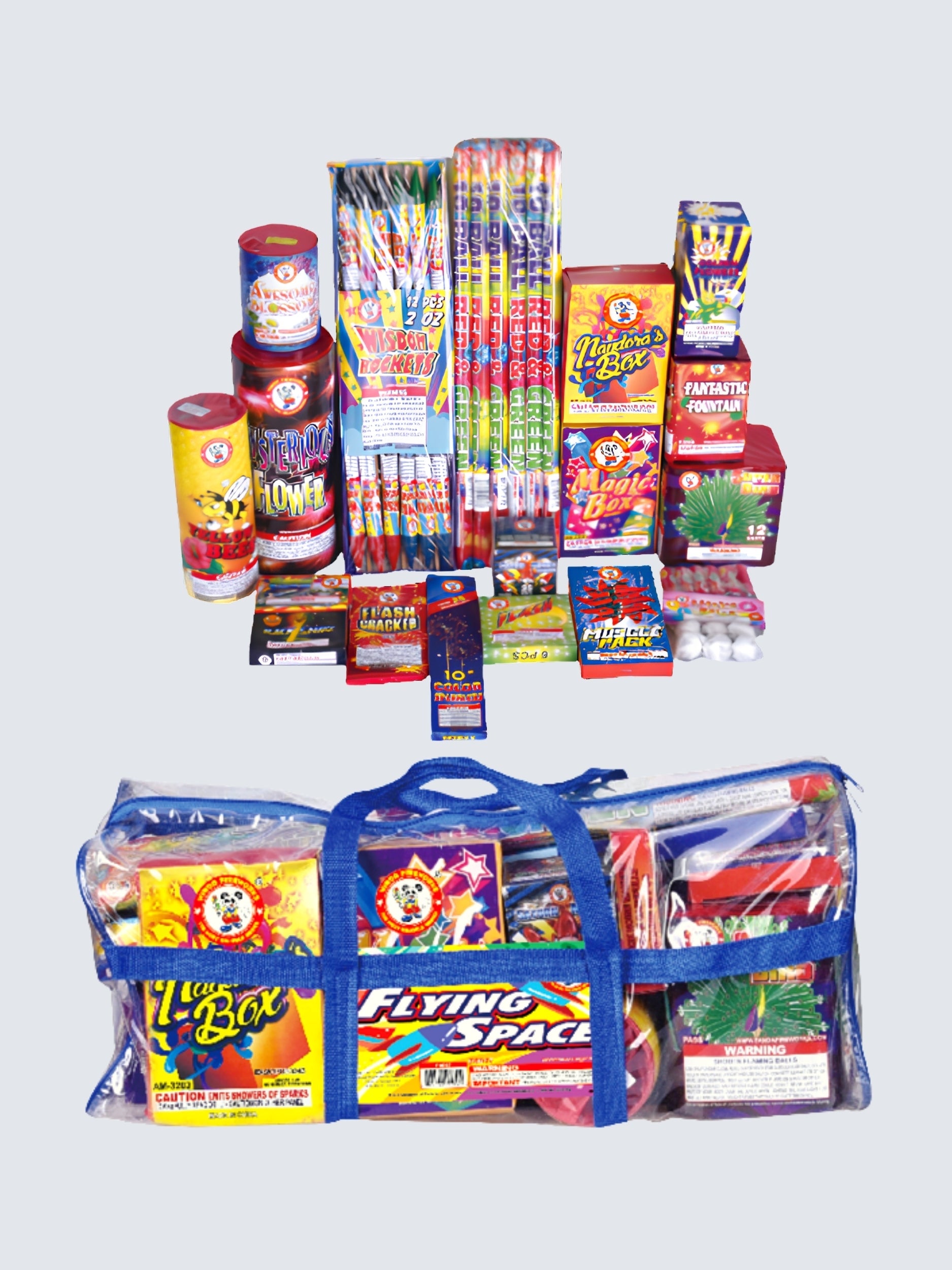 Flying Space | Aerial & Ground Mix Variety Assortment by Winda Fireworks -Shop Online for Standard Select Kit™ at Elite Fireworks!