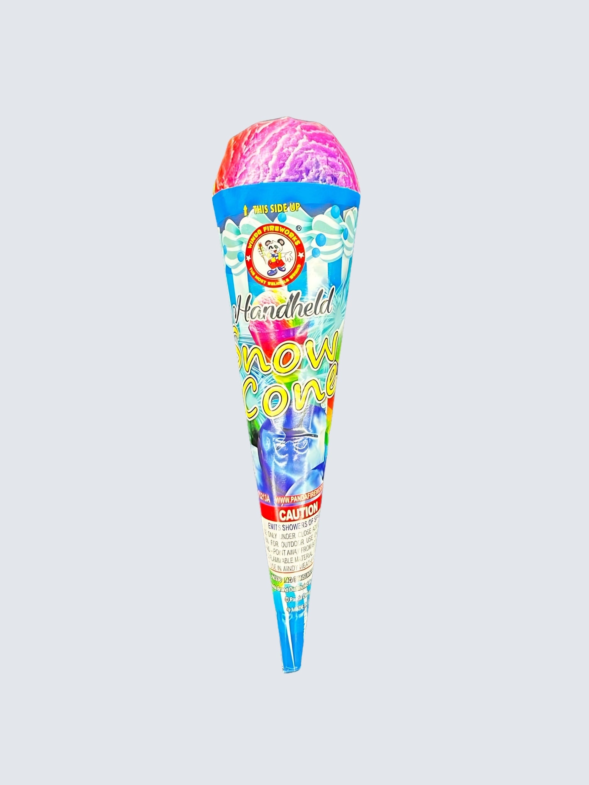 Handheld Snow Cone | Standard Handheld Fountain Spur™ by Winda Fireworks -Shop Online for Standard Novelty at Elite Fireworks!