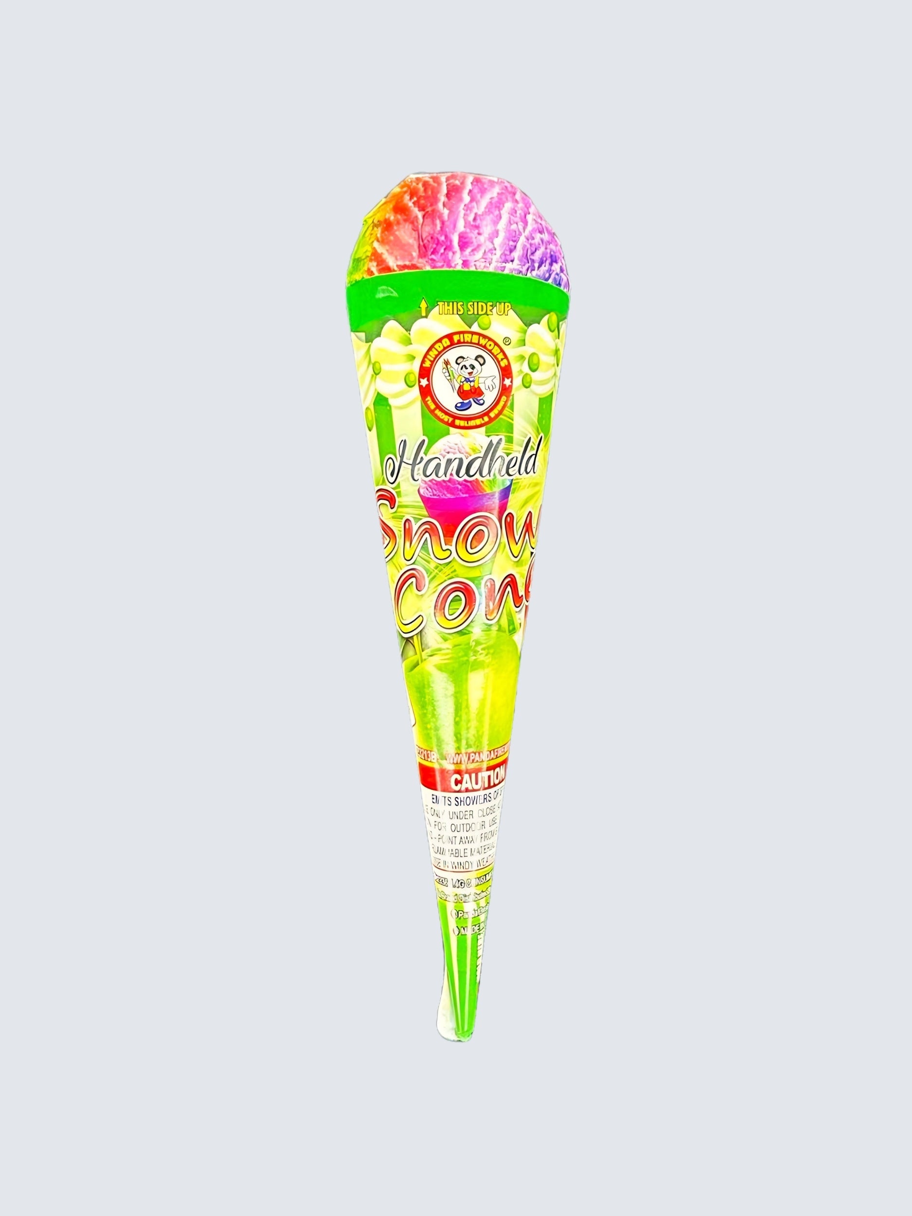Handheld Snow Cone | Standard Handheld Fountain Spur™ by Winda Fireworks -Shop Online for Standard Novelty at Elite Fireworks!