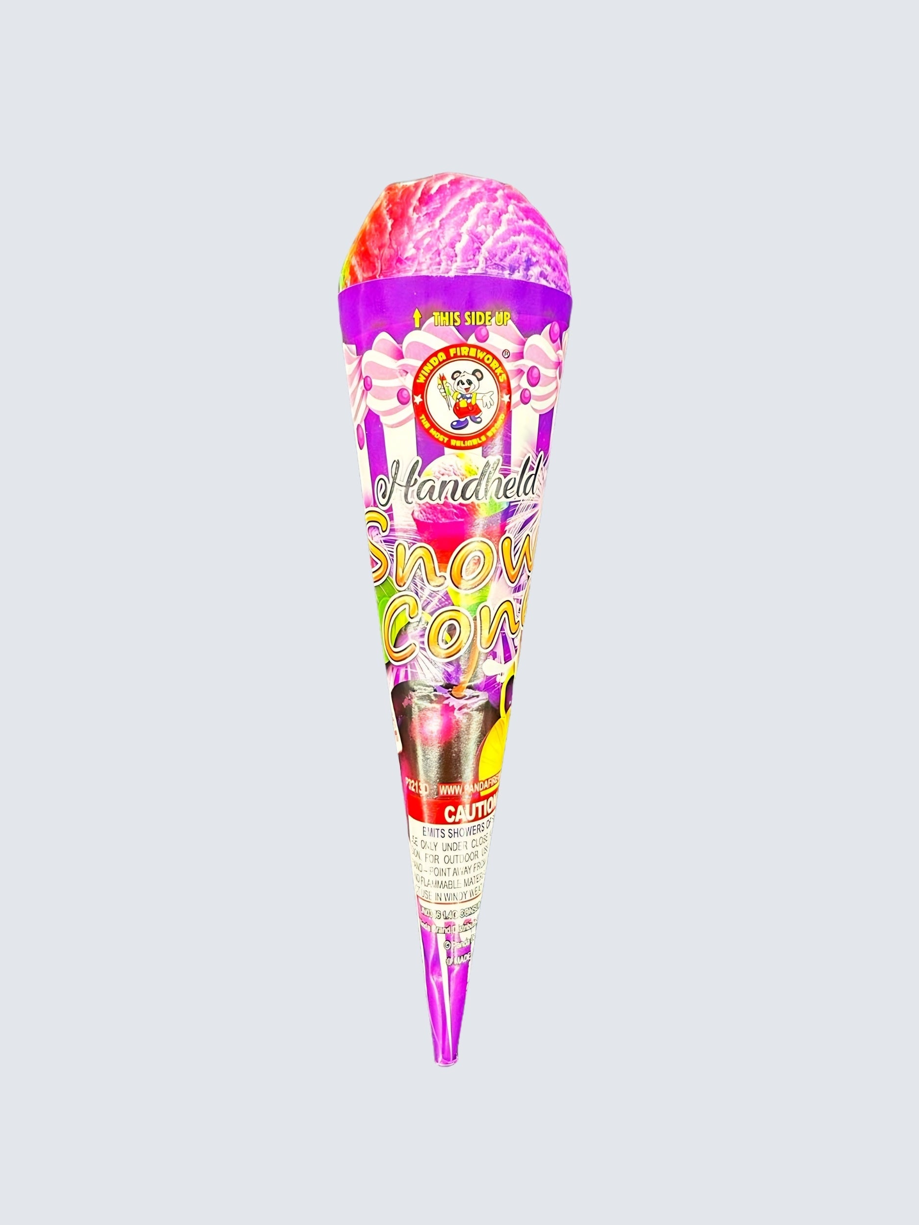 Handheld Snow Cone | Standard Handheld Fountain Spur™ by Winda Fireworks -Shop Online for Standard Novelty at Elite Fireworks!