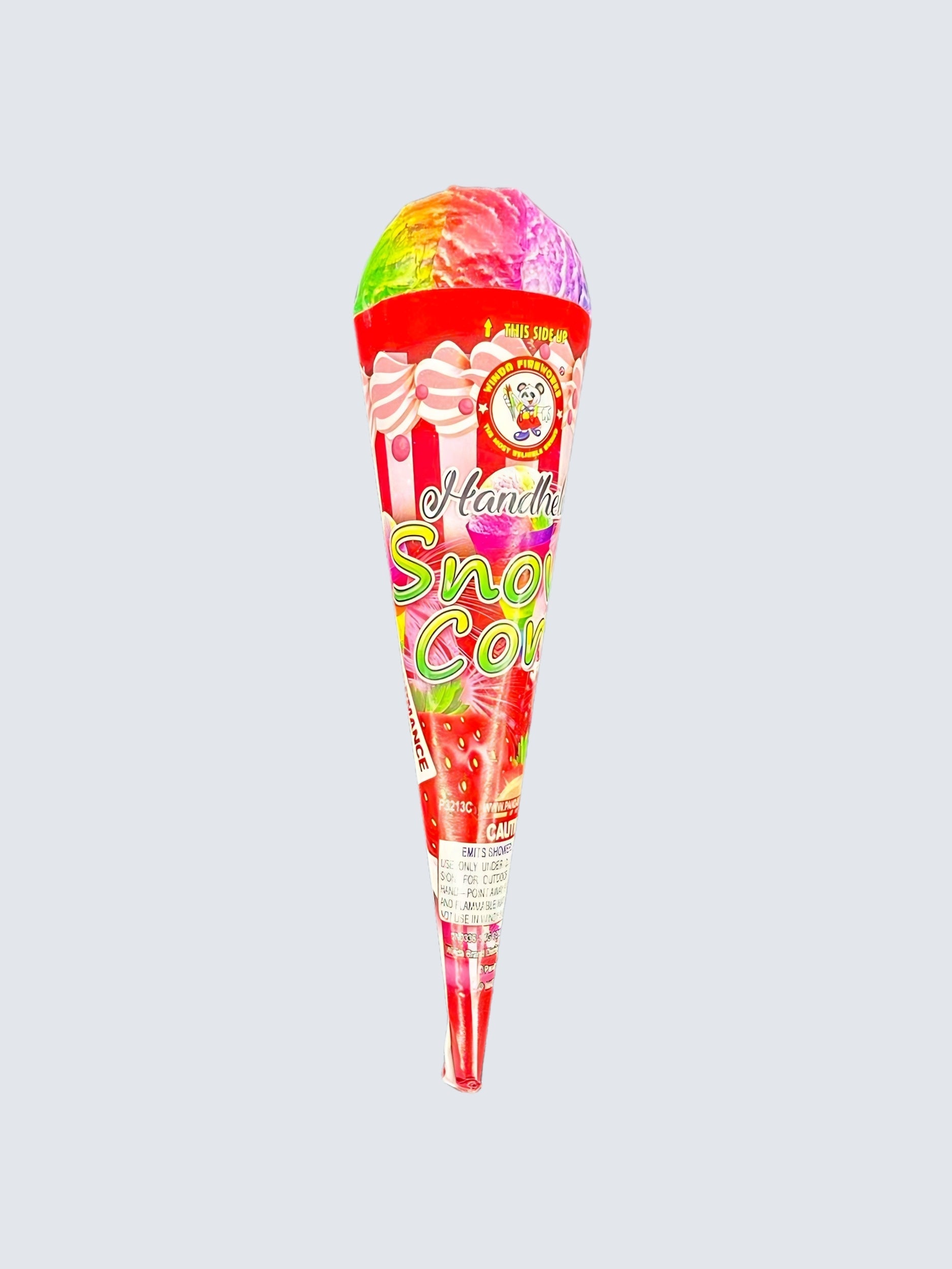 Handheld Snow Cone | Standard Handheld Fountain Spur™ by Winda Fireworks -Shop Online for Standard Novelty at Elite Fireworks!