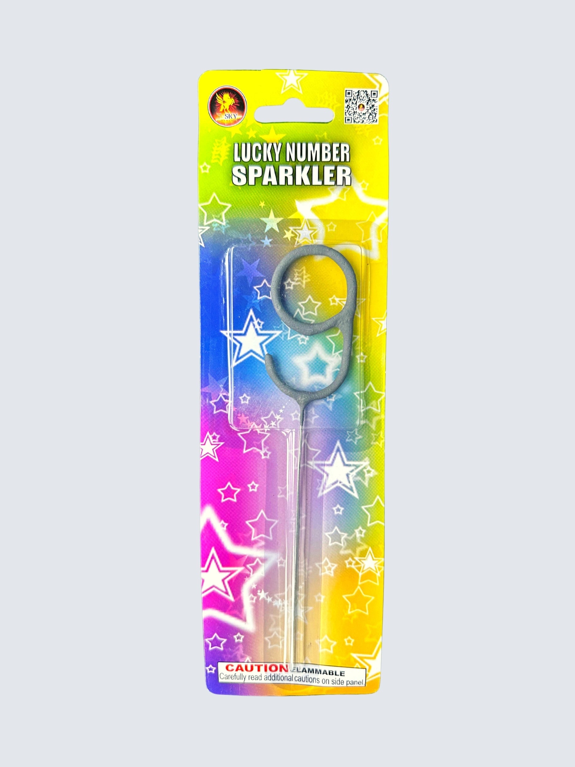 Lucky Number | Metal Handheld Sparkler by T-Sky Fireworks -Shop Online for Standard Sparkler at Elite Fireworks!