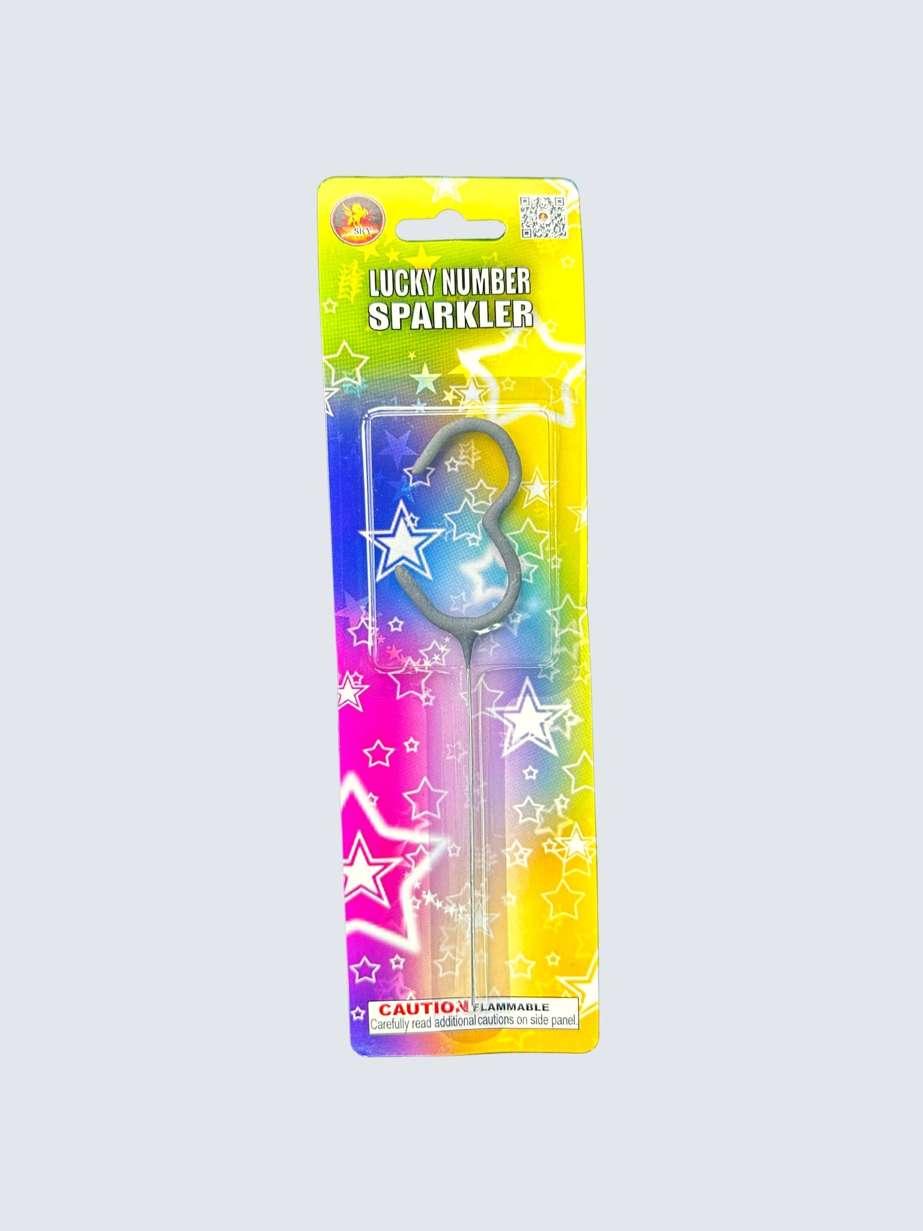 Lucky Number | Metal Handheld Sparkler by T-Sky Fireworks -Shop Online for Standard Sparkler at Elite Fireworks!