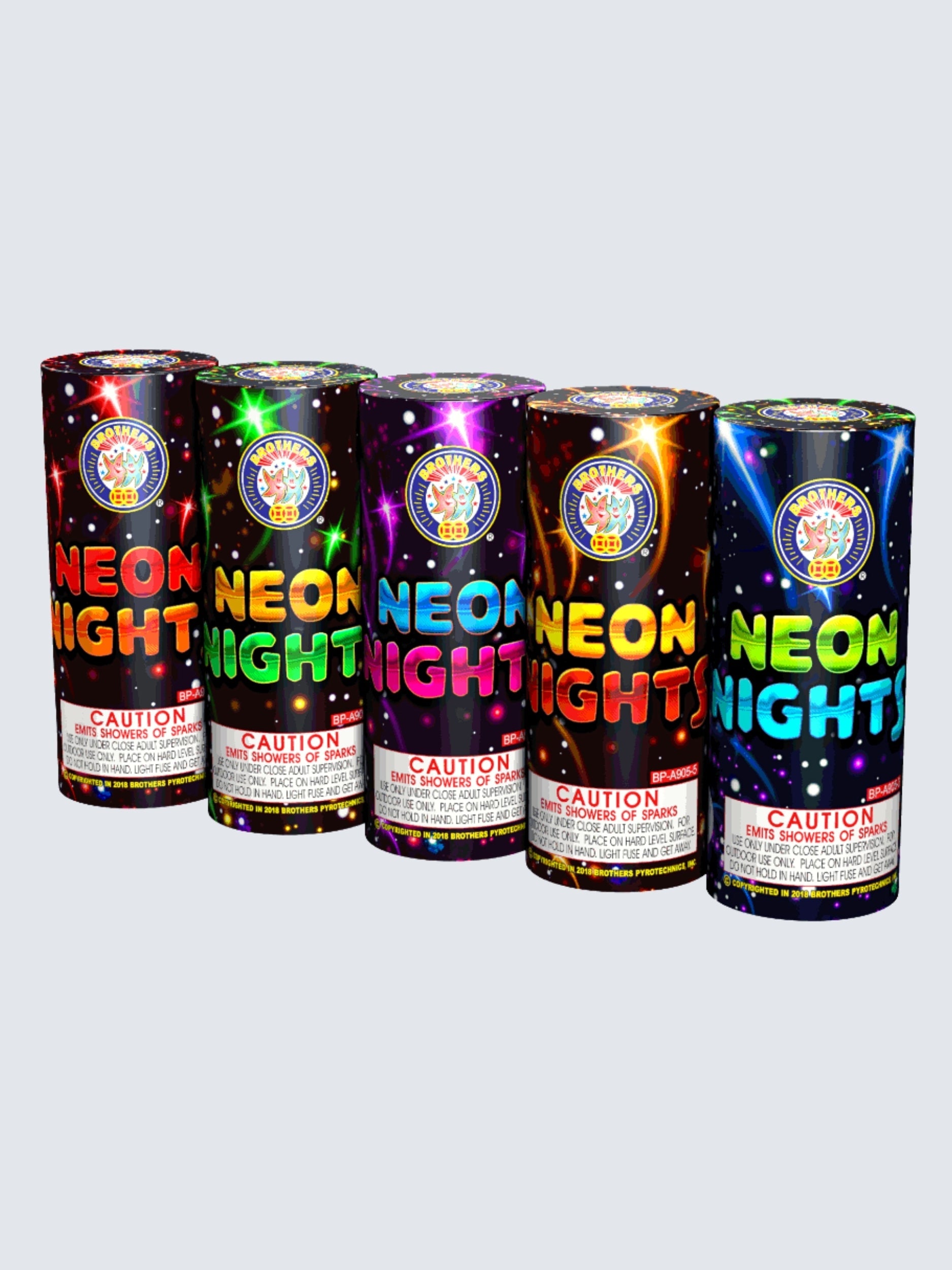 Neon Nights | Standard Shower Fountain Spur™ by Brothers Pyrotechnics -Shop Online for Standard Fountain at Elite Fireworks!