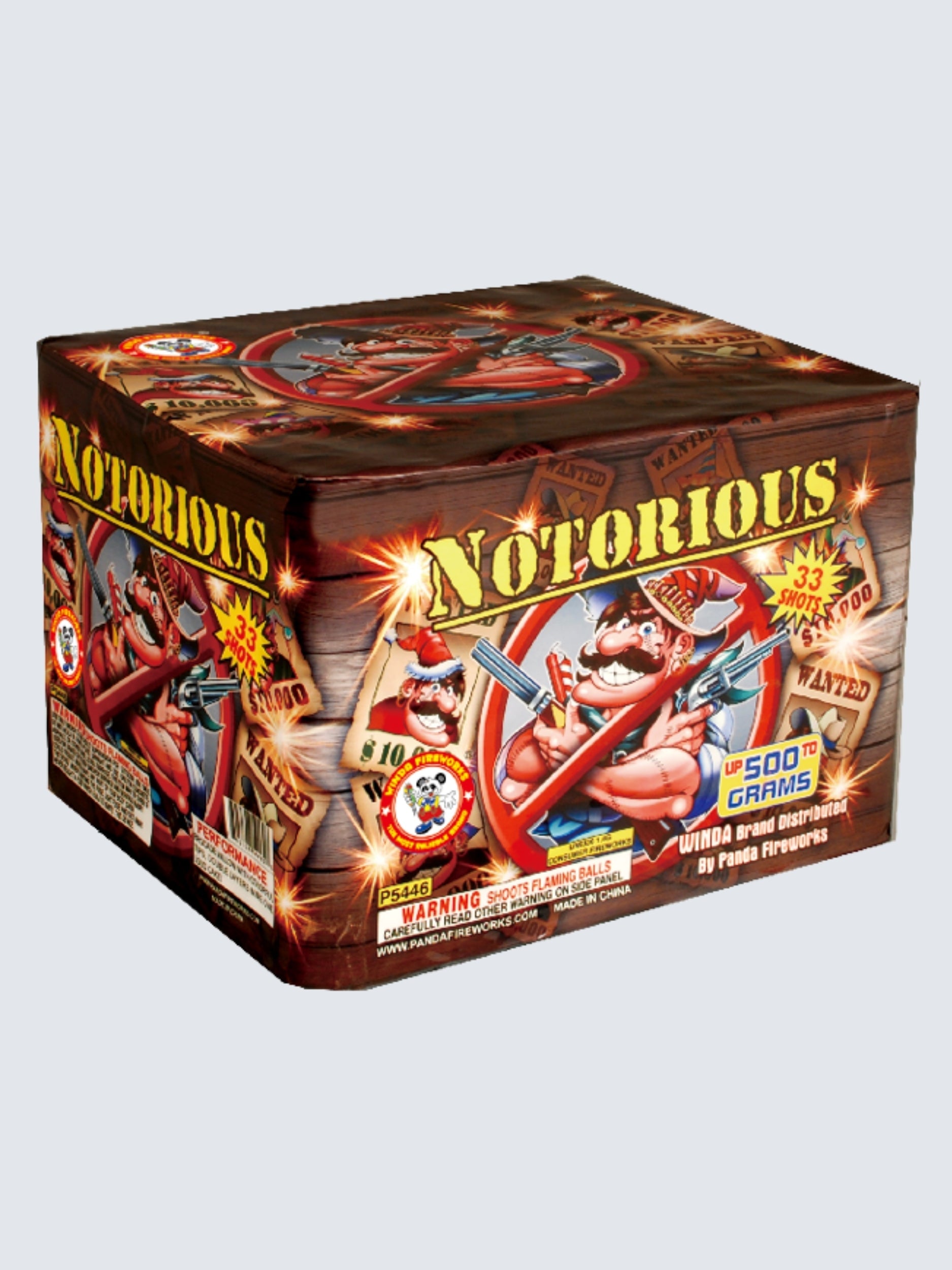 Notorious | 33 Shot Aerial Repeater by Winda Fireworks -Shop Online for X-tra Large Cake™ at Elite Fireworks!