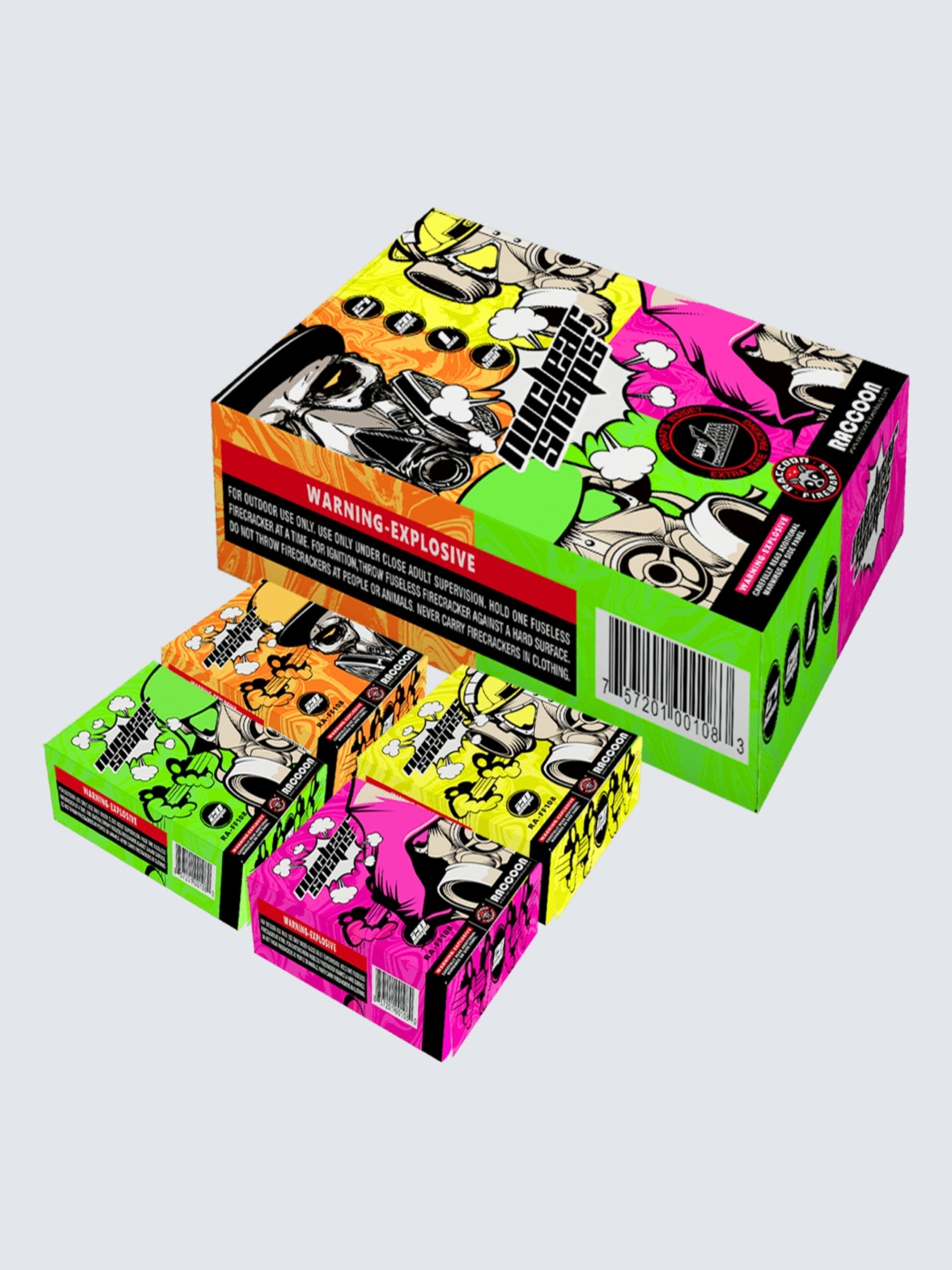 Nuclear Snaps | 20 Shot Single Snap Noisemaker by Raccoon Fireworks -Shop Online for Large Snapper at Elite Fireworks!