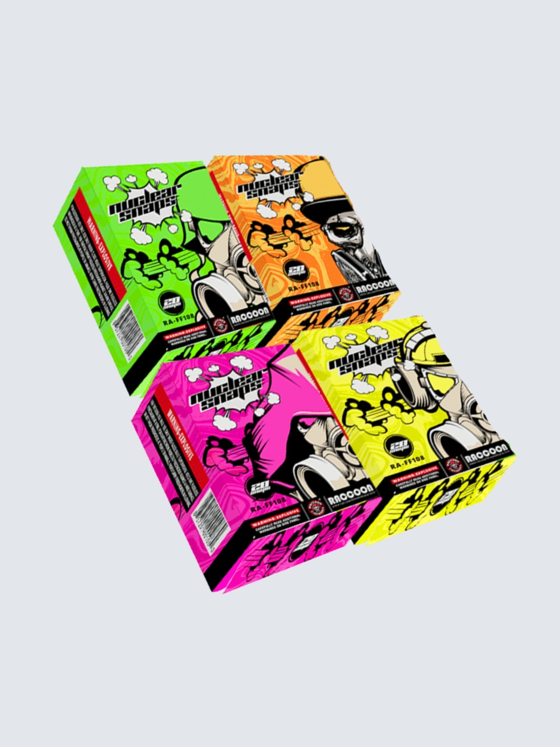 Nuclear Snaps | 20 Shot Single Snap Noisemaker by Raccoon Fireworks -Shop Online for Large Snapper at Elite Fireworks!