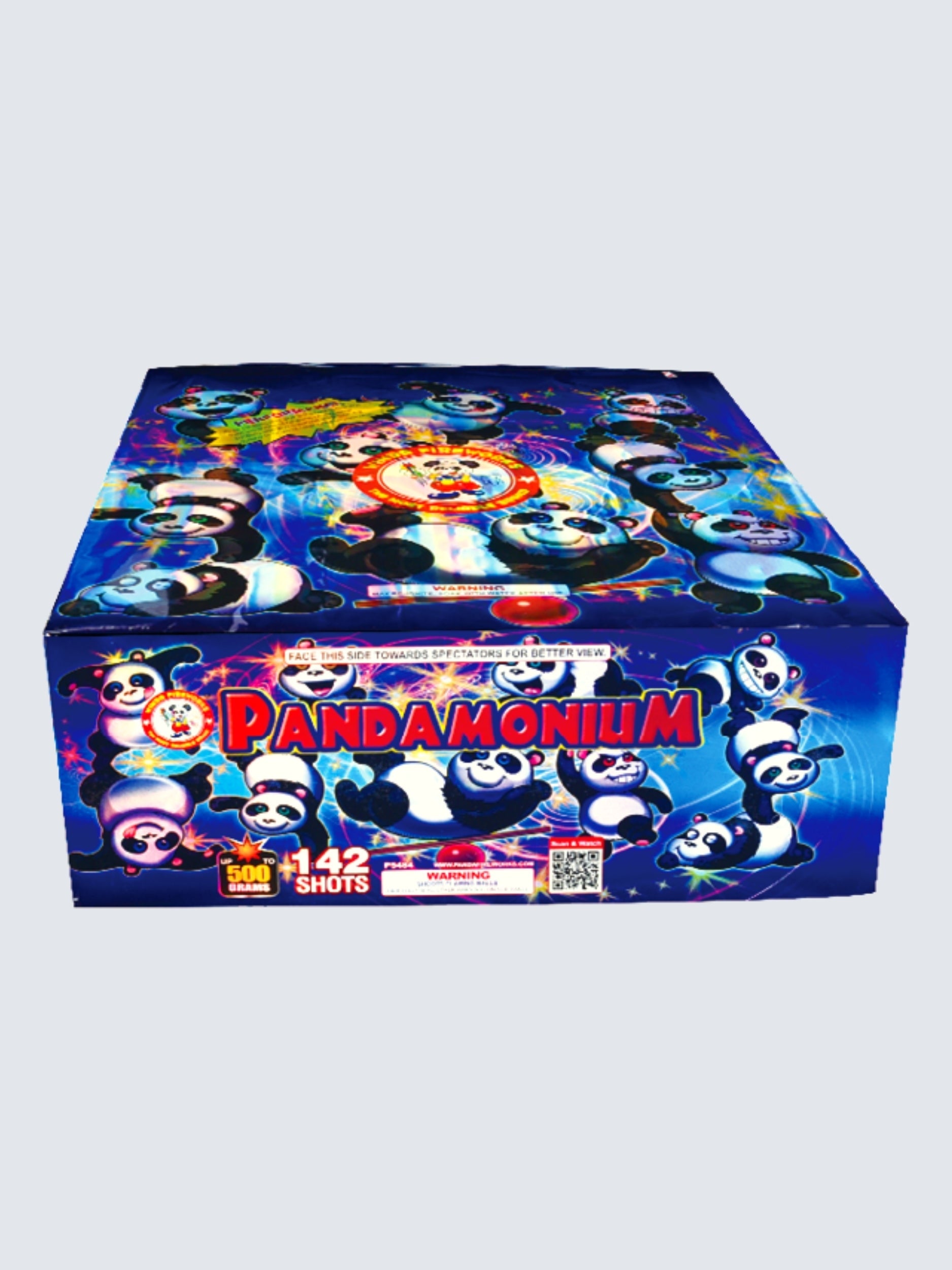 Pandamonium | 142 Shot Aerial Repeater by Winda Fireworks -Shop Online for Zipper Cake at Elite Fireworks!