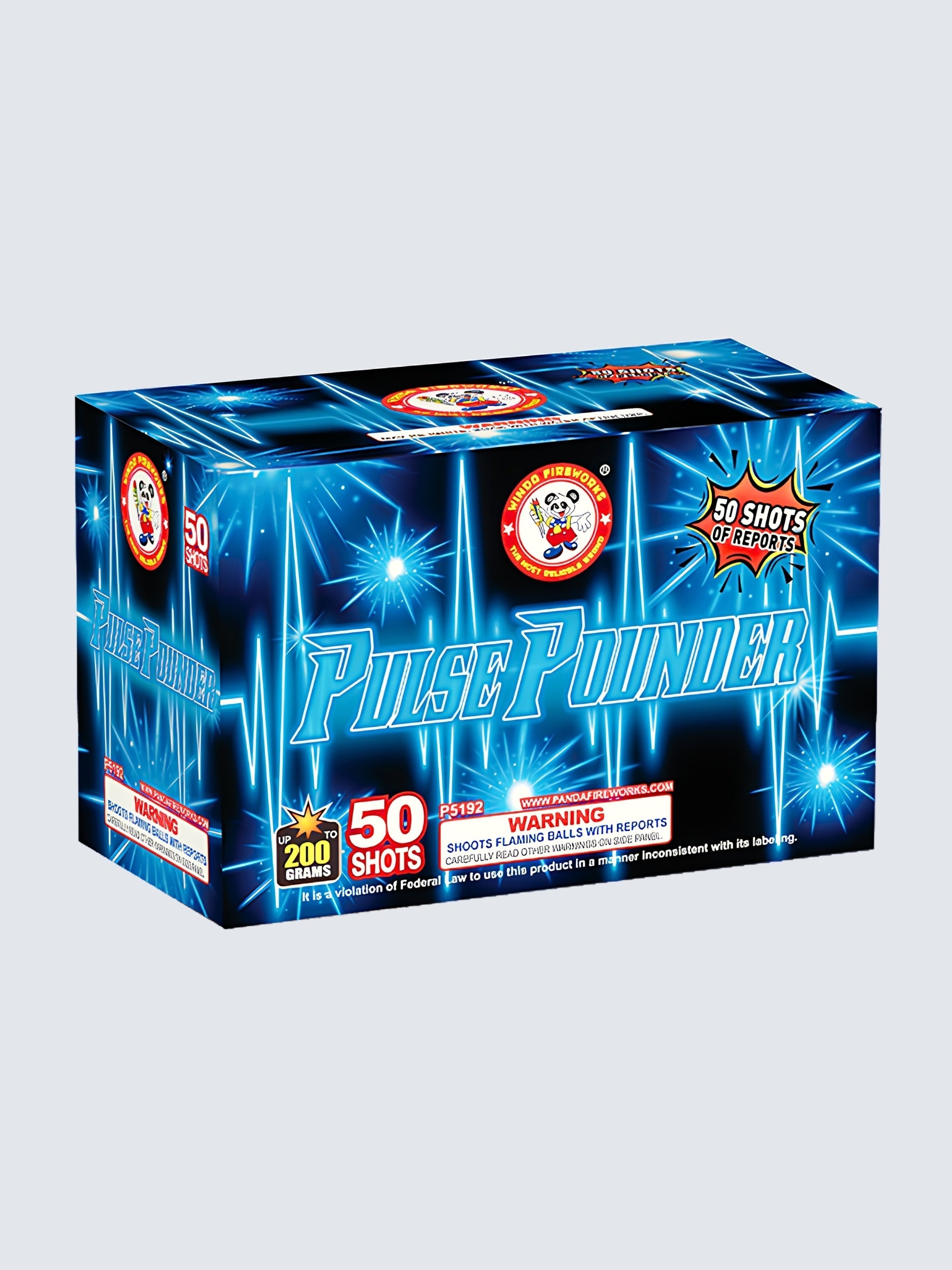 Pulse Pounder | 50 Shot Aerial Repeater by Winda Fireworks -Shop Online for Standard Cake at Elite Fireworks!