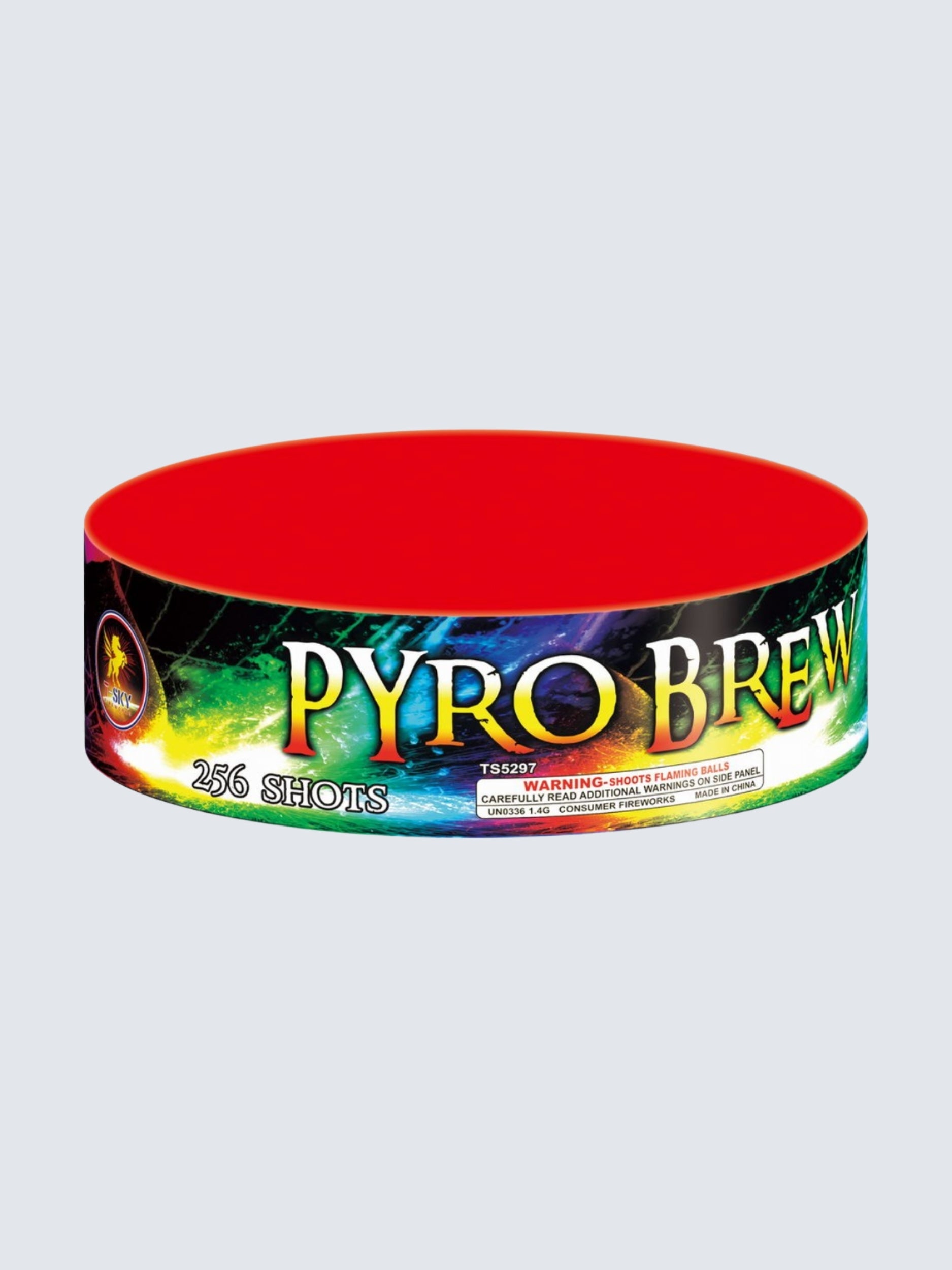 Pyro Brew | 256 Shot Aerial Repeater by T-Sky Fireworks -Shop Online for Standard Cake at Elite Fireworks!