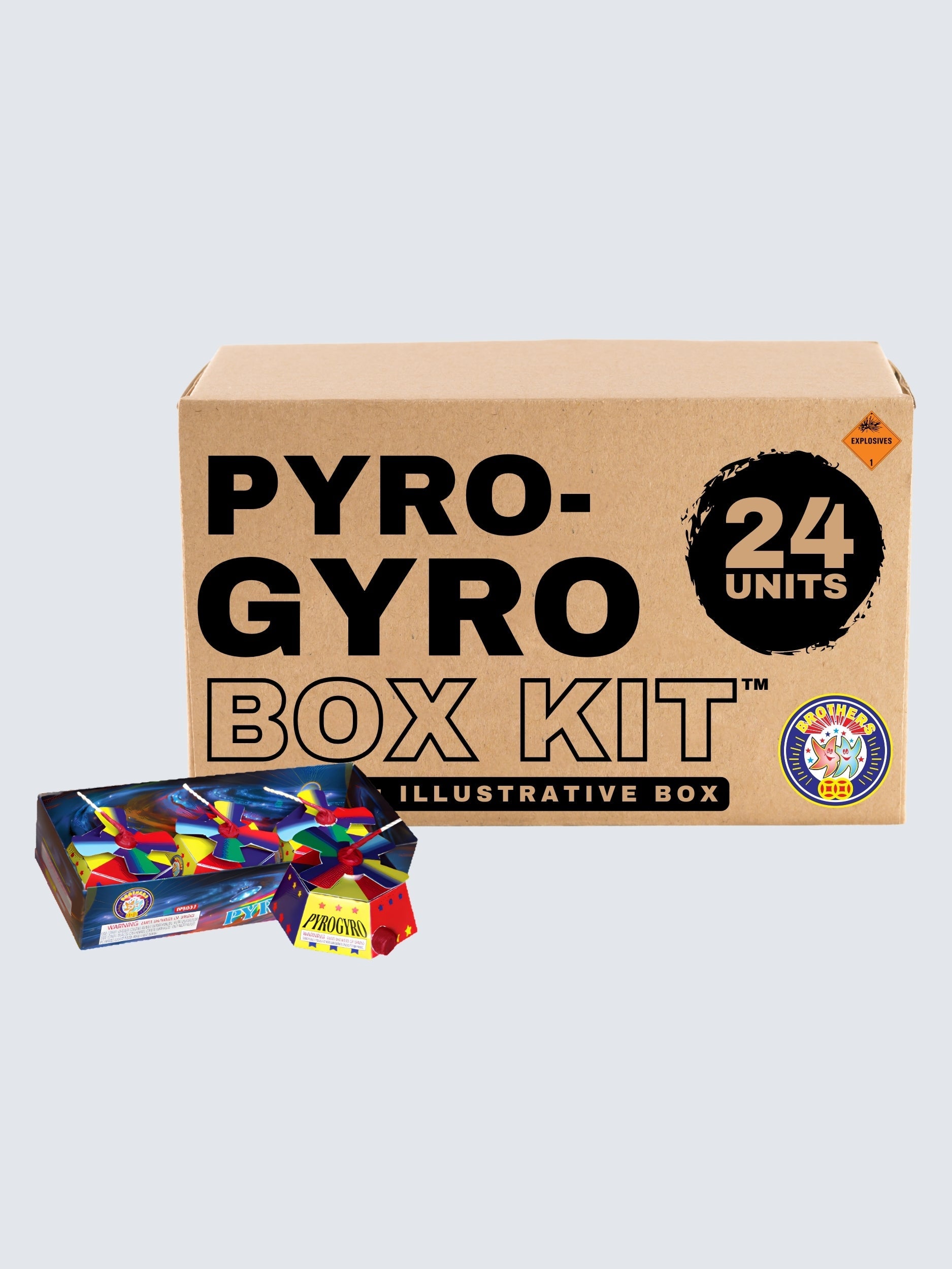 Pyrogyro | Rapid Wing Aerial by Brothers Pyrotechnics -Shop Online for Large Wing at Elite Fireworks!