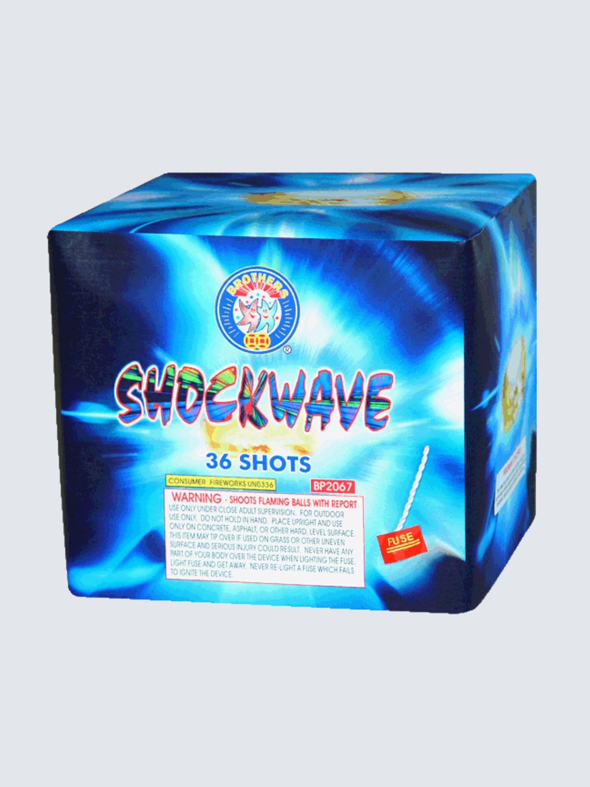 Shockwave | 36 Shot Aerial Repeater by Brothers Pyrotechnics -Shop Online for Large Cake at Elite Fireworks!