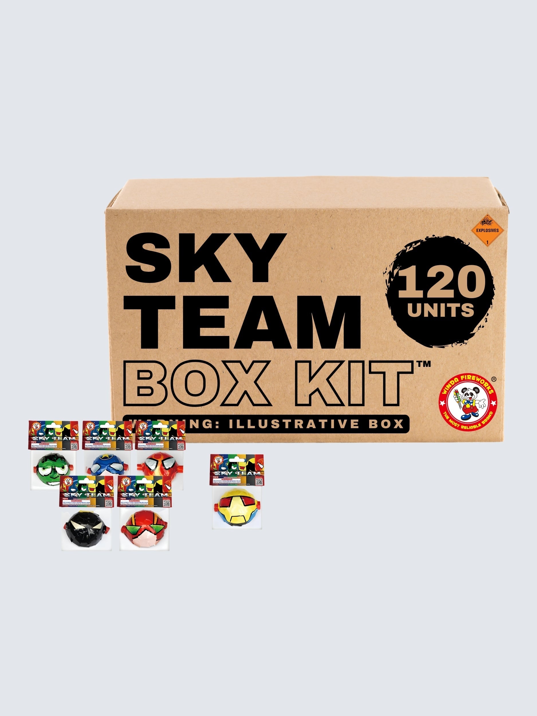 Sky Team | Rapid Wing Aerial by Winda Fireworks -Shop Online for Large Wing at Elite Fireworks!