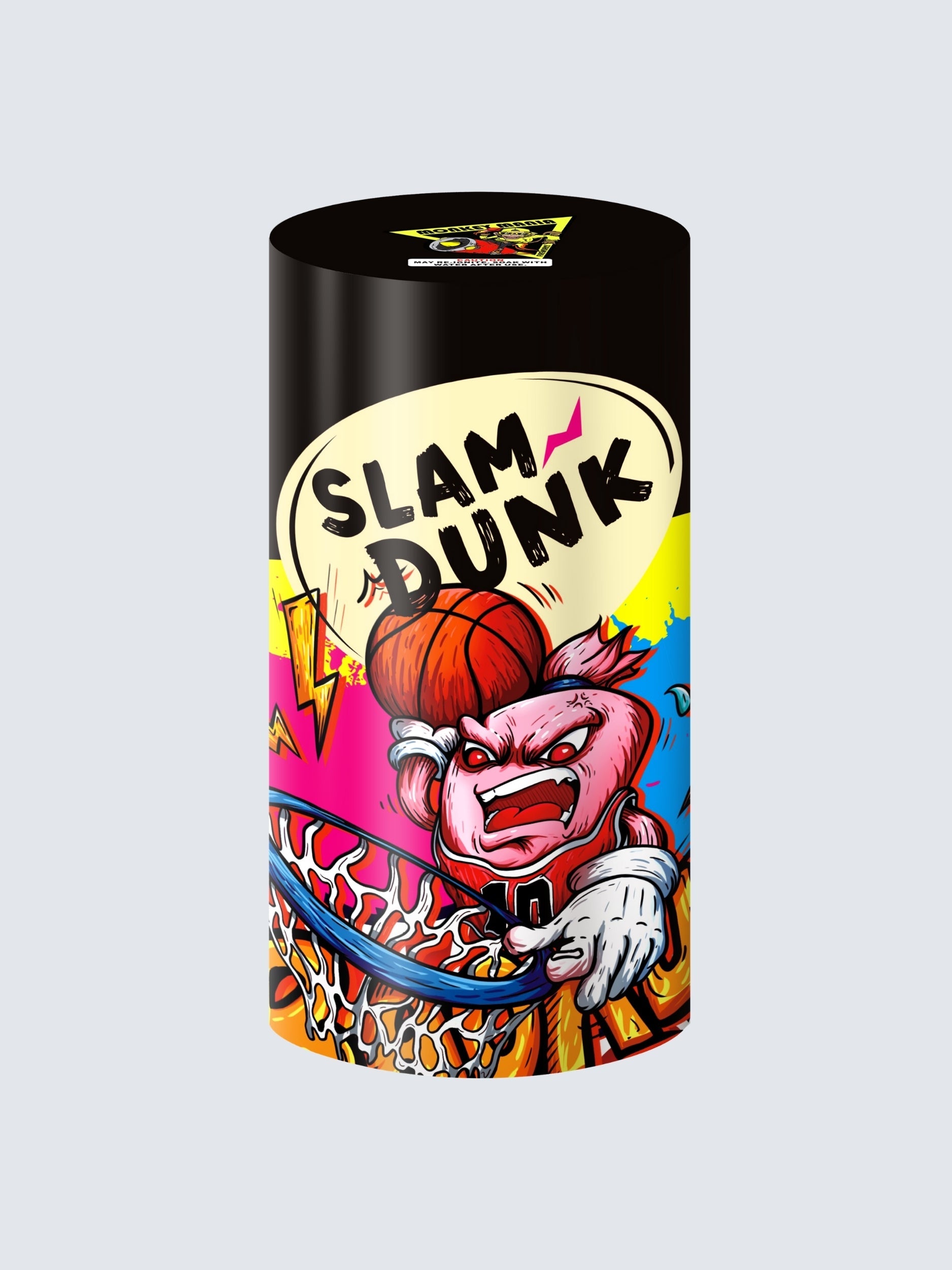 Slam Dunk | Standard Shower Fountain Spur™ by Monkey Mania -Shop Online for Standard Fountain at Elite Fireworks!