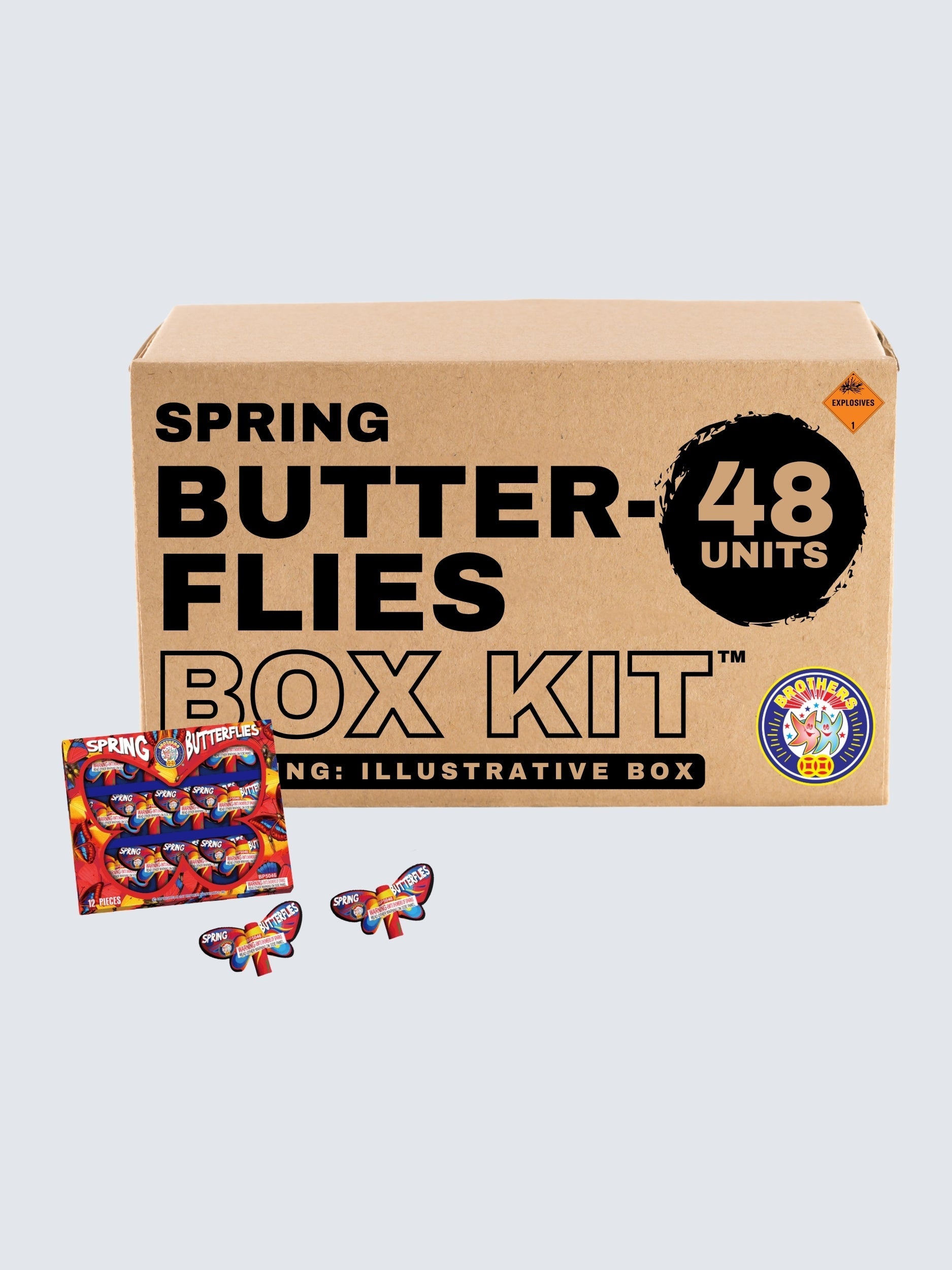 Spring Butterflies | Rapid Wing Aerial by Brothers Pyrotechnics -Shop Online for Standard Wing at Elite Fireworks!