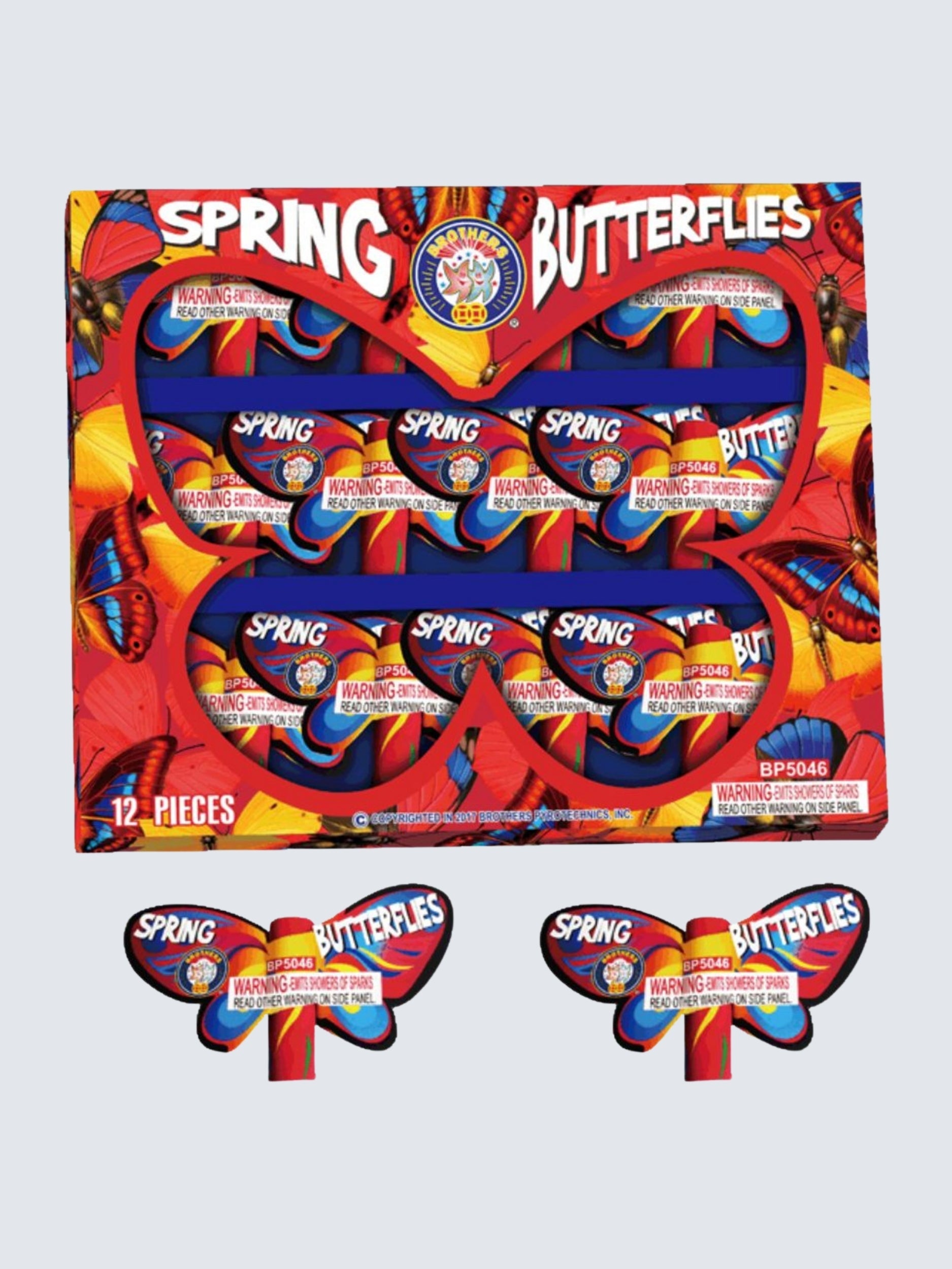Spring Butterflies | Rapid Wing Aerial by Brothers Pyrotechnics -Shop Online for Standard Wing at Elite Fireworks!