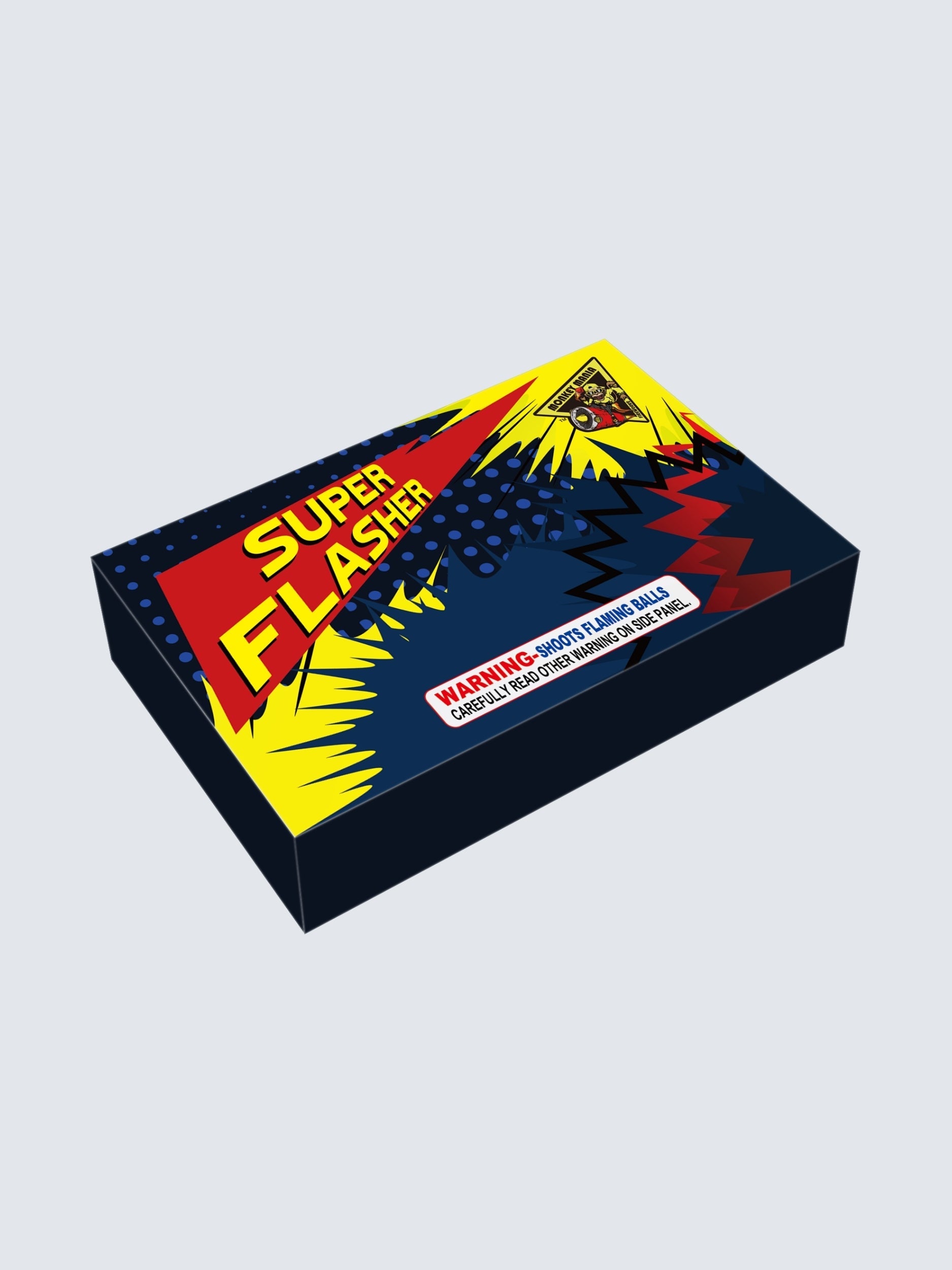 Super Flasher | Bright Strobing Light Ground Novelty by Monkey Mania -Shop Online for Standard Novelty at Elite Fireworks!