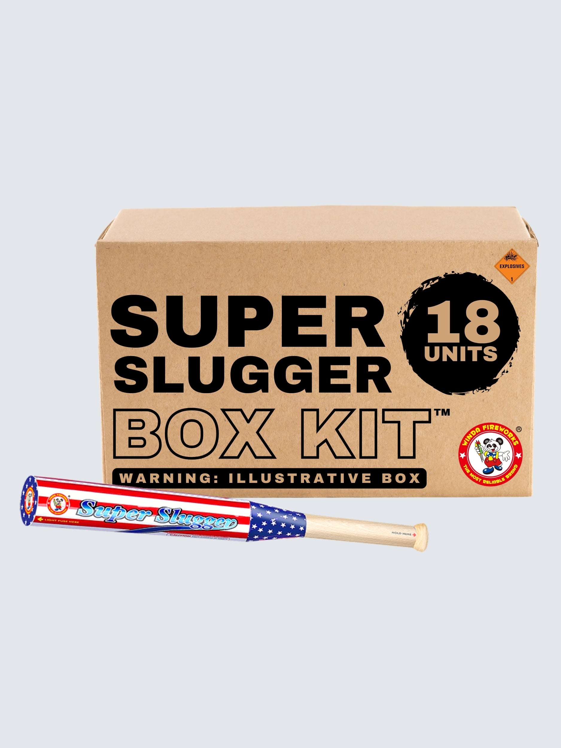 Super Slugger | X-tra Large™ Handheld Novelty Fountain Spur™ by Winda Fireworks -Shop Online for X-tra Large Novelty™ at Elite Fireworks!