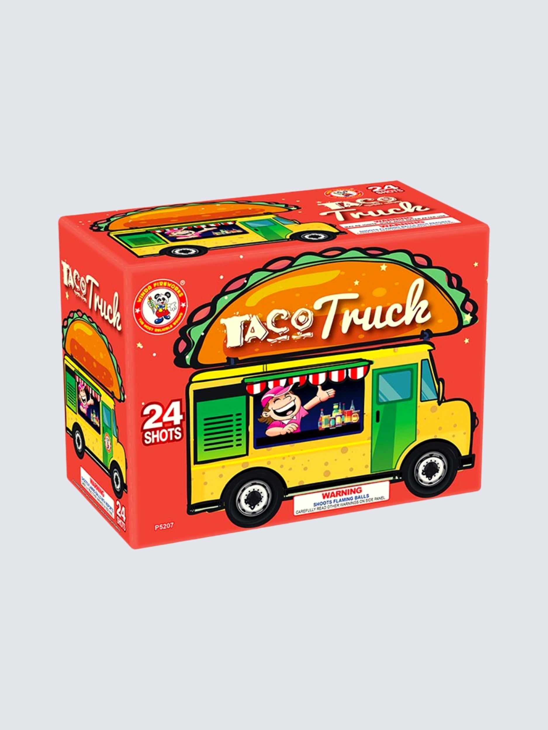 Taco Truck | 24 Shot Aerial Repeater by Winda Fireworks -Shop Online for Standard Cake at Elite Fireworks!