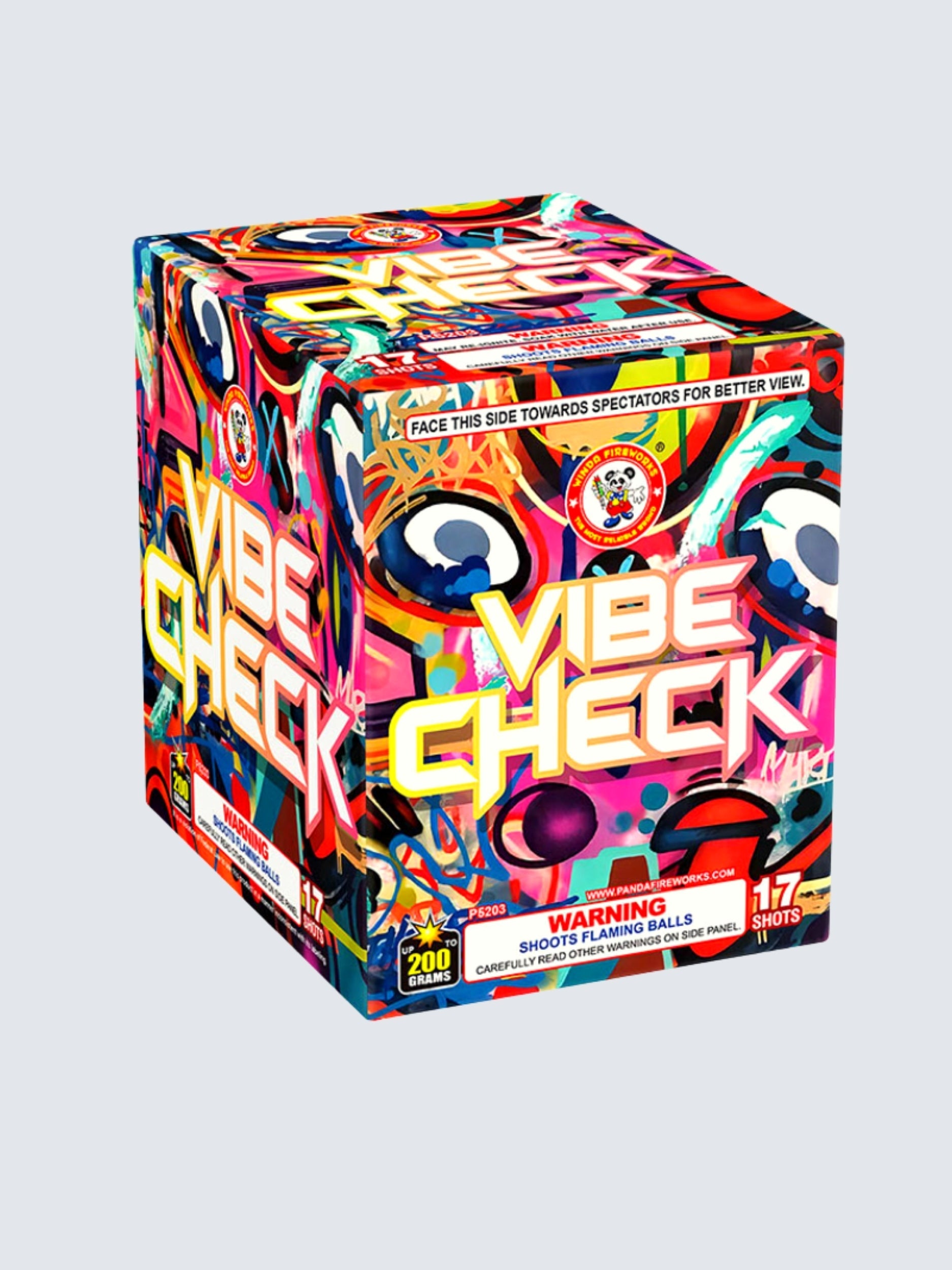 Vibe Check | 17 Shot Aerial Repeater by Winda Fireworks -Shop Online for Standard Cake at Elite Fireworks!